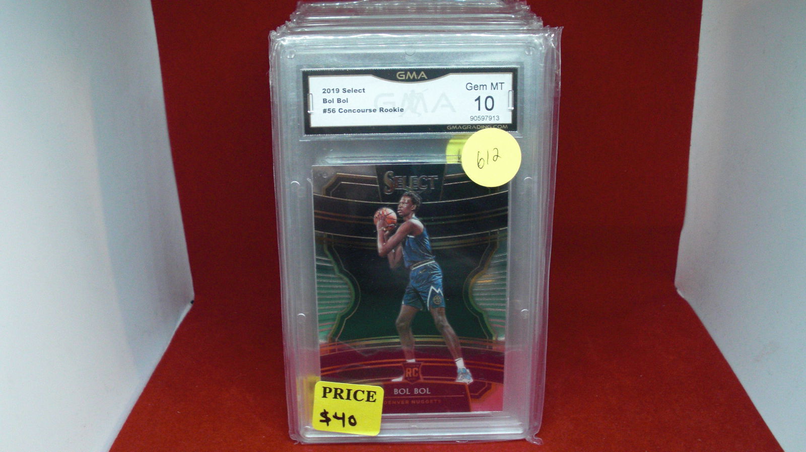 GMA graded bol bol select rookie (1 of 1)