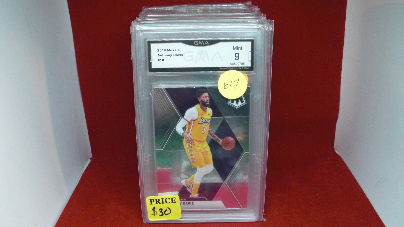 GMA graded mint 9 anthony davis mosaic (1 of 1)