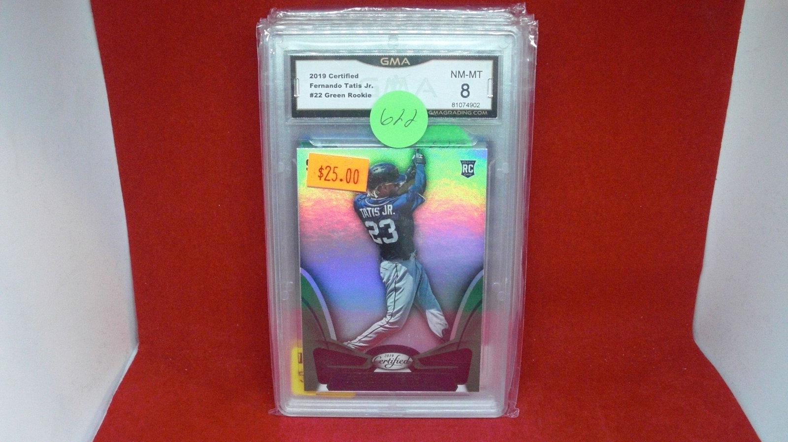 GMA graded 8 fernando tatis rookie (1 of 1)