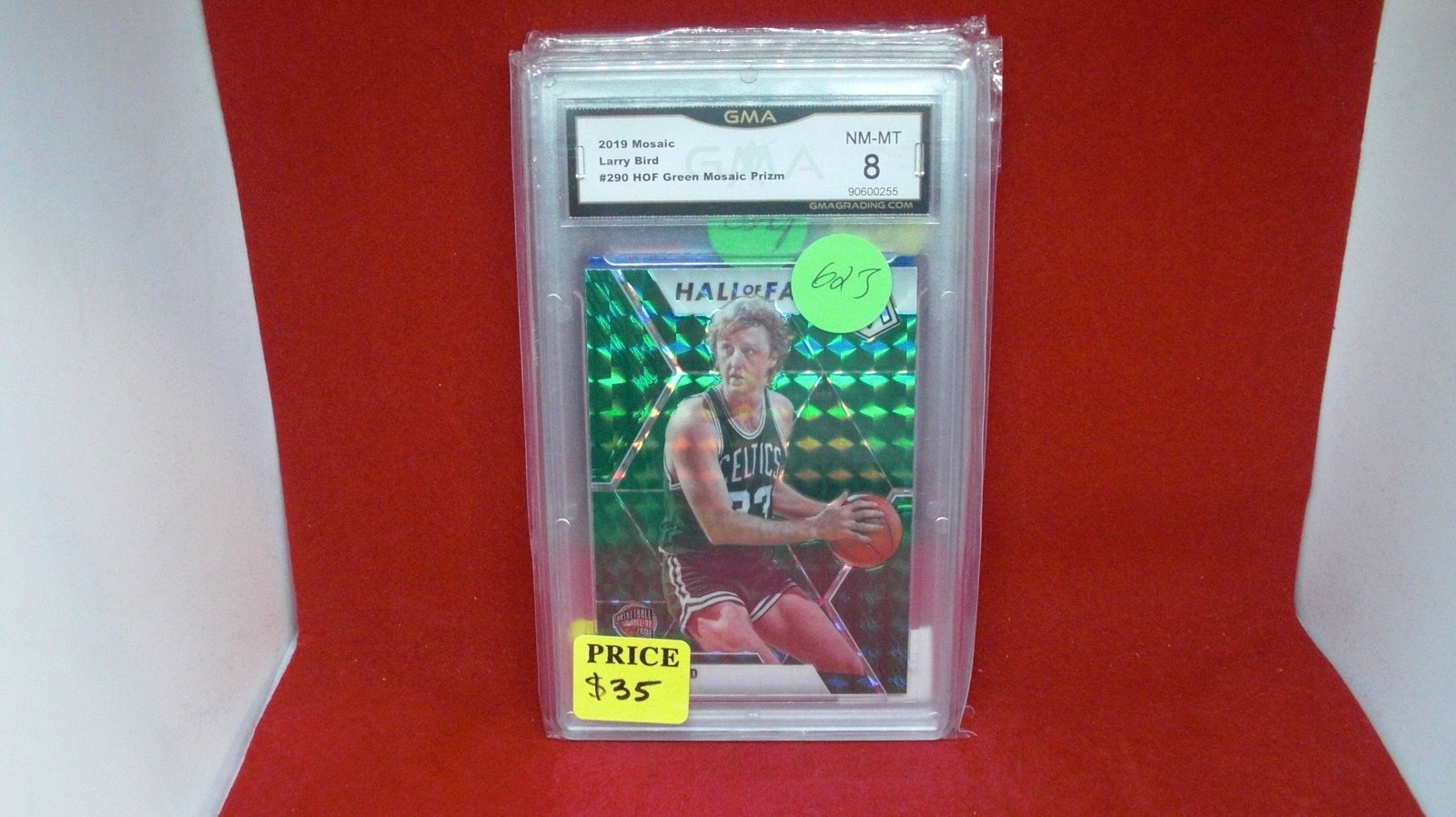 gma graded 8 larry bird green mosaic (1 of 1)