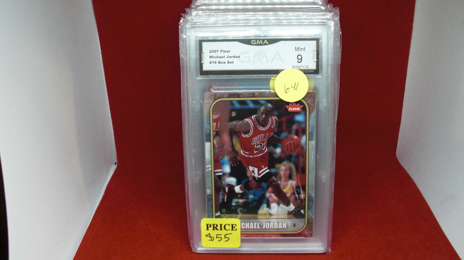 GMA graded mint 9 michale jordan fleer (1 of 1)