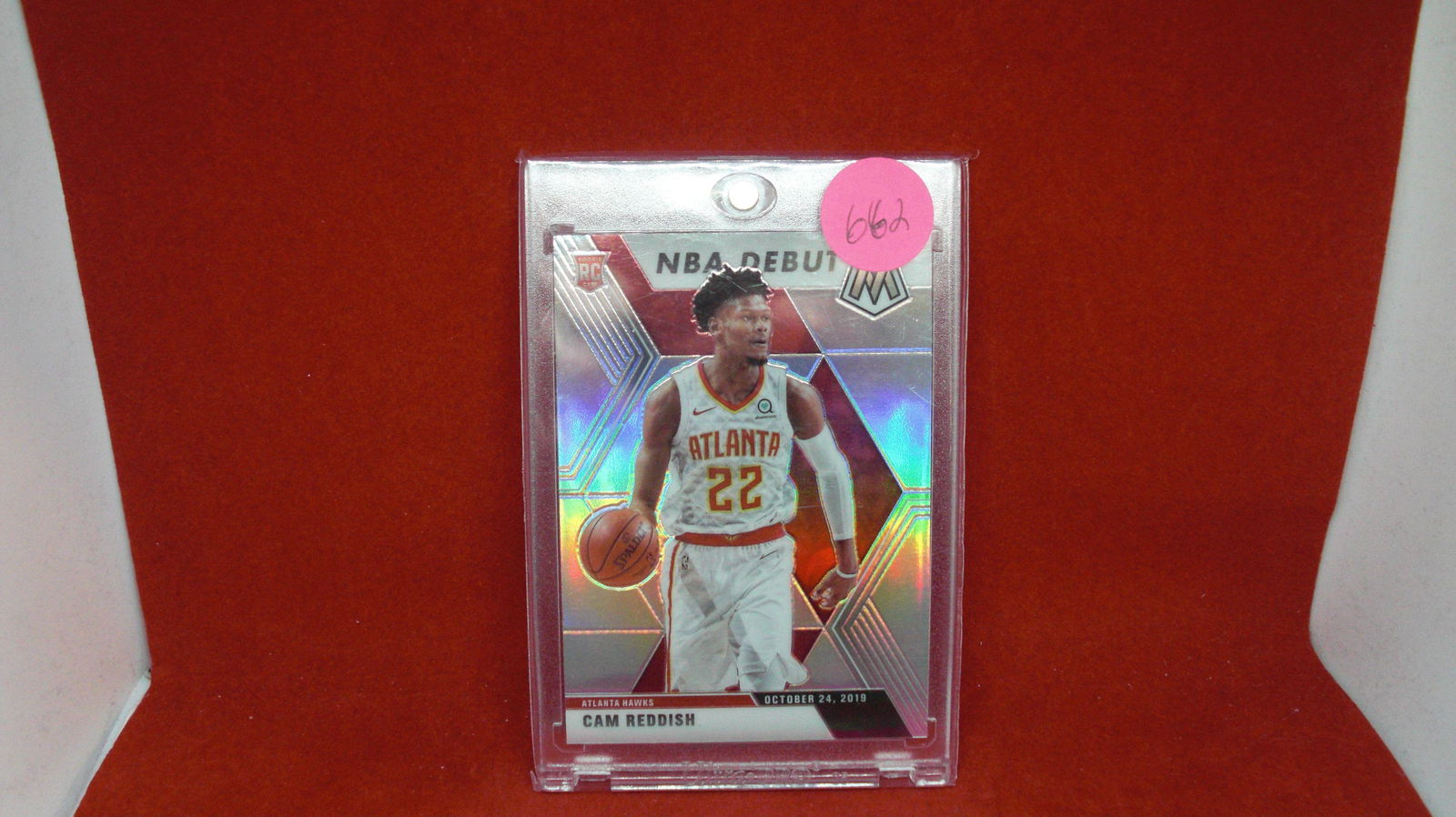 cam reddish silver mosaic nba debut (1 of 1)