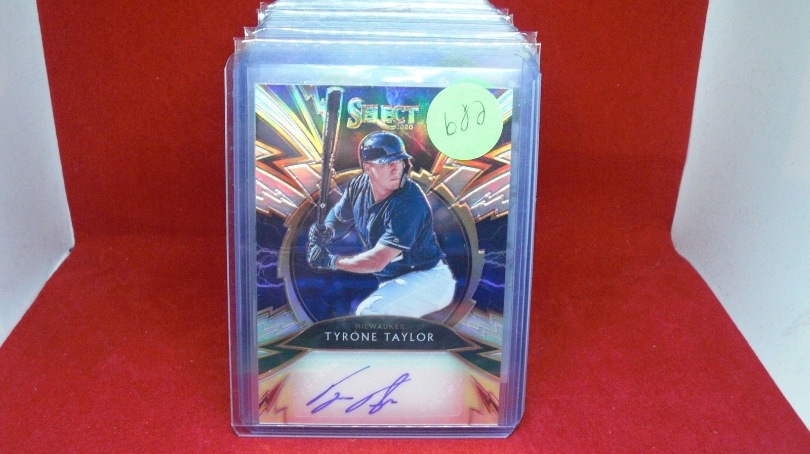 tyrone taylor select signature card (1 of 1)