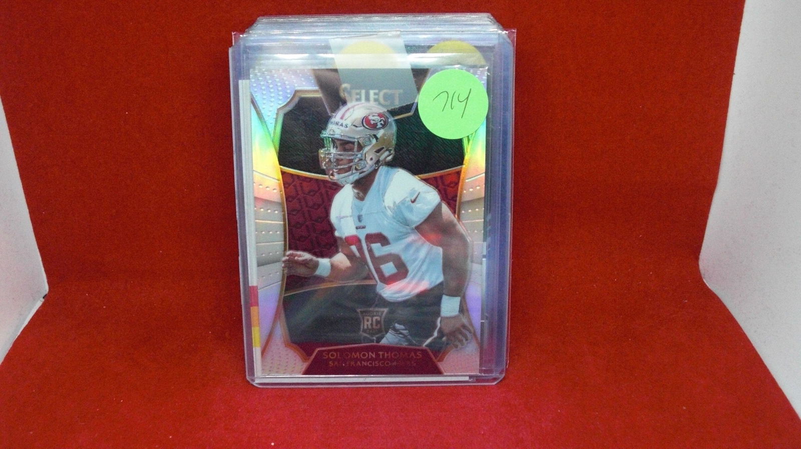 solomon thomas silver select rookie (1 of 1)