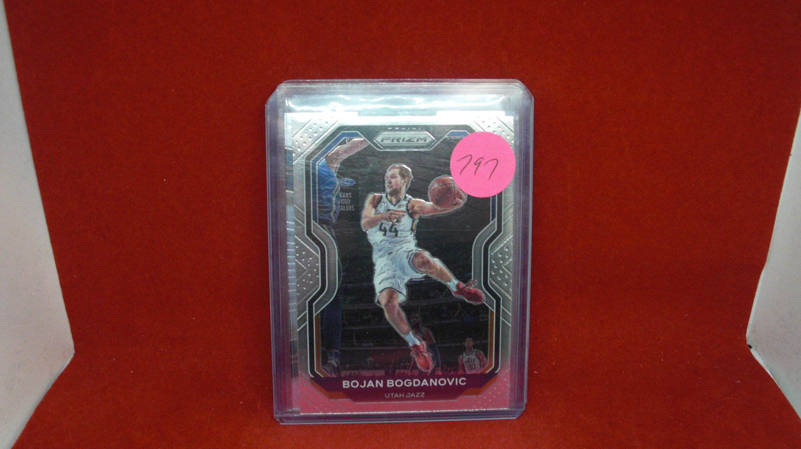 bojan bogdanovic prizm rookie card: in top loader