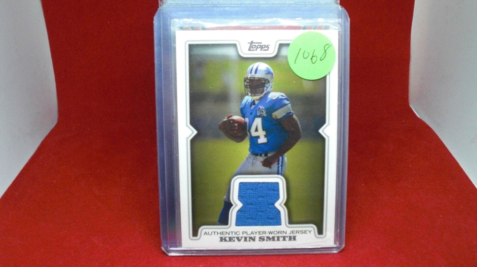 Kevin Smith jersey card (1 of 1)