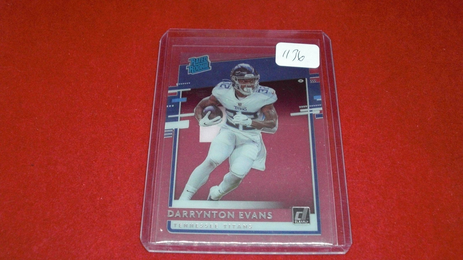 Darryton Evans clearly rated rookie (1 of 1)