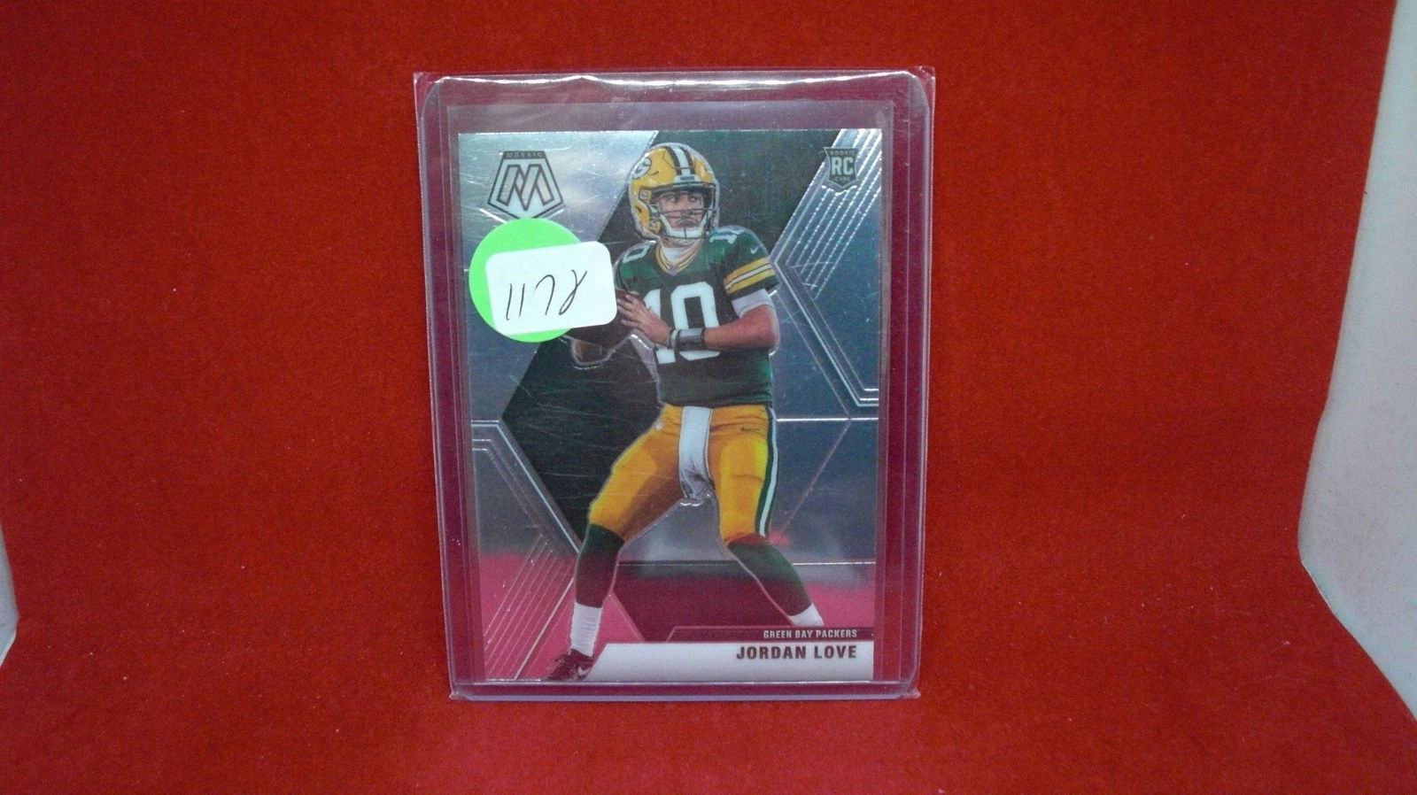 Jordan love Packers rookie card (1 of 1)