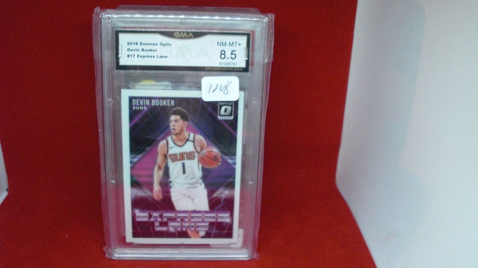 gma graded 8.5 devin booker insert (1 of 1)