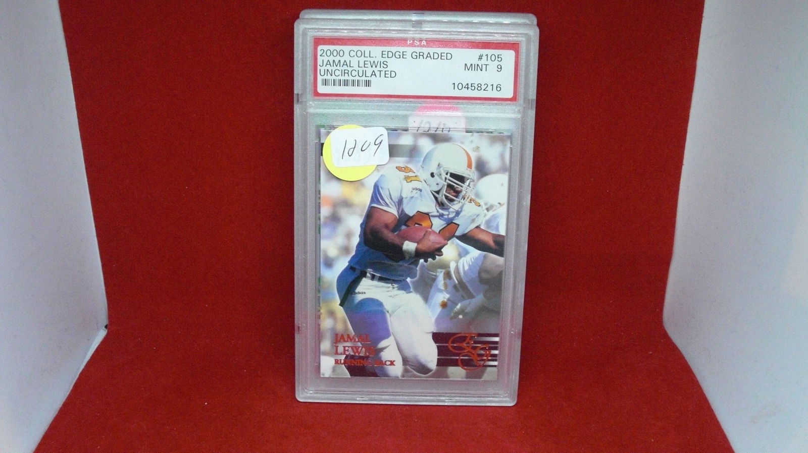psa 9 mint jamal lewis rookie (1 of 1)