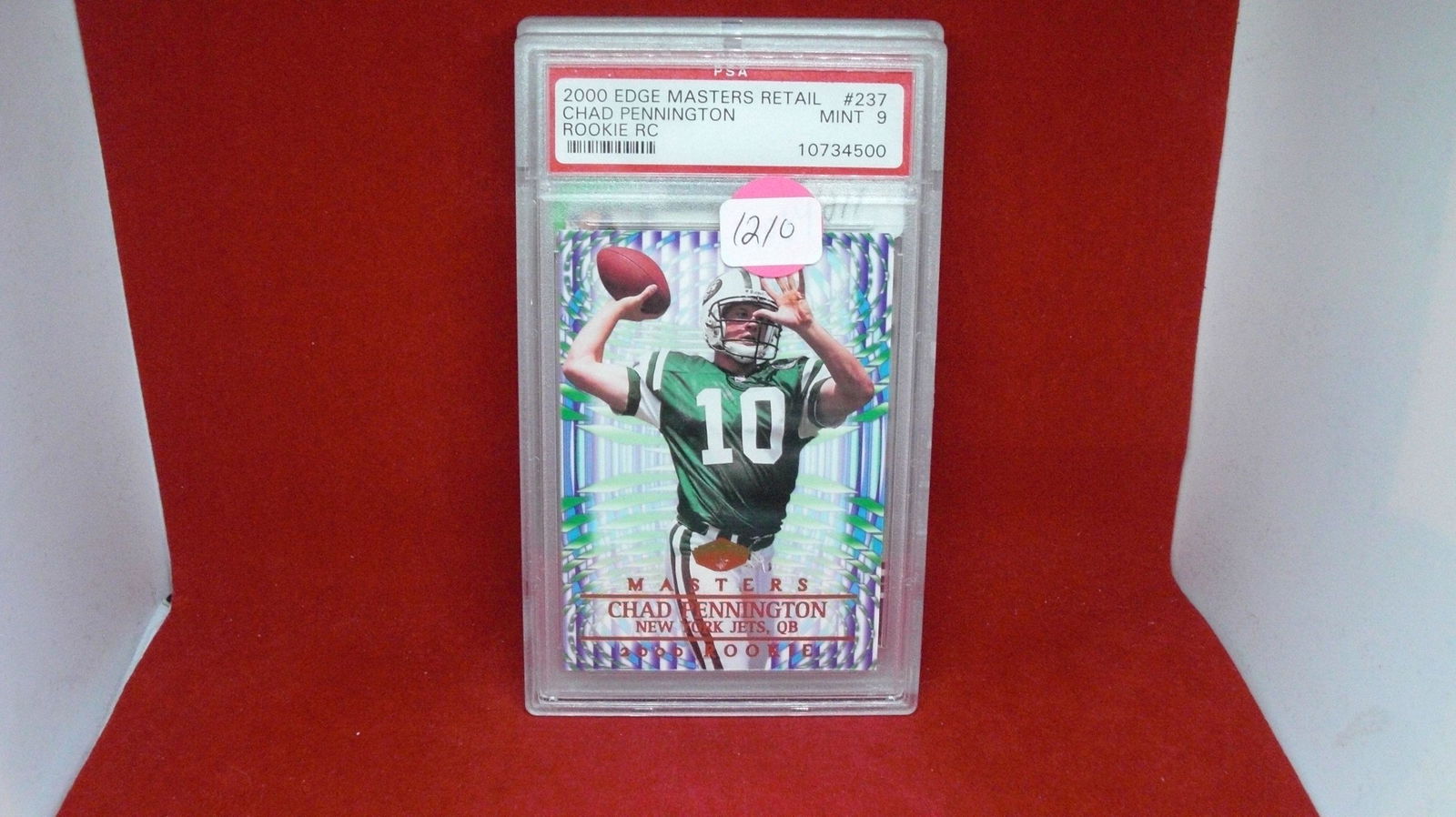 psa 9 mint chad pennington rookie (1 of 1)