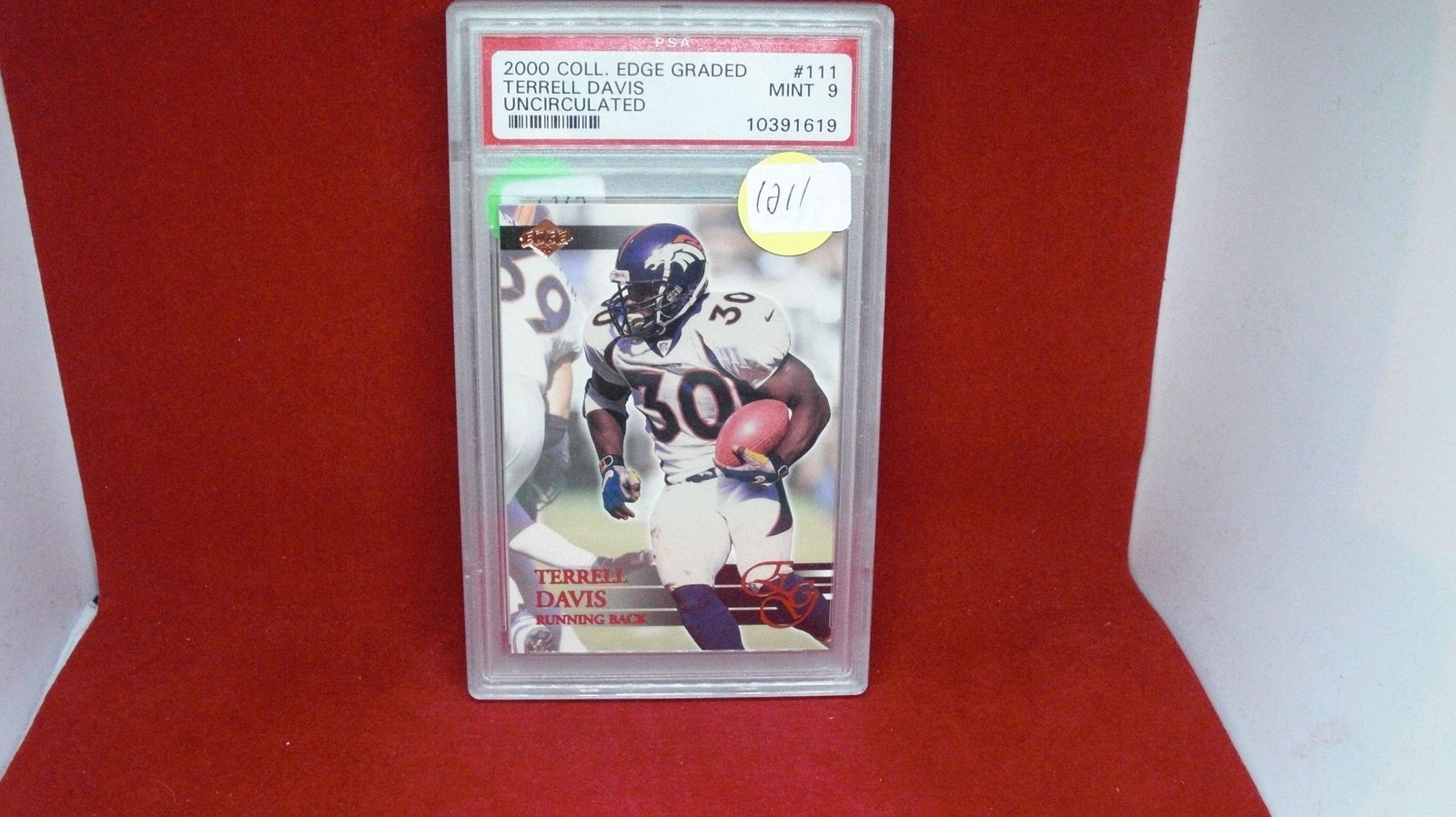 psa 9 mint terrell davis uncirculated (1 of 1)