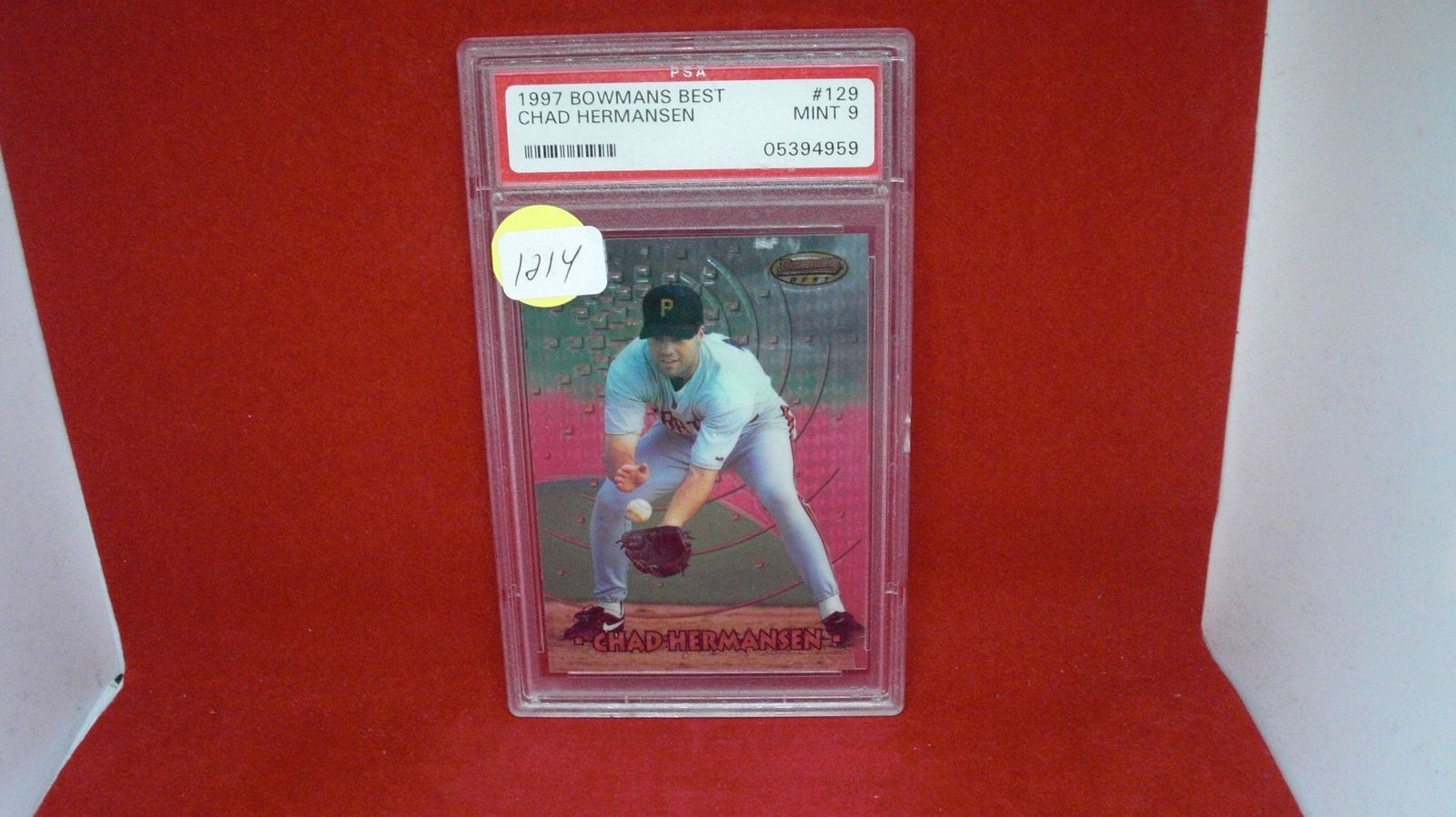psa 9 mint chad hermanson bowmans best (1 of 1)