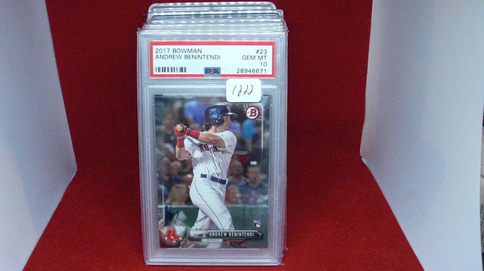 psa gem 10 andrew benintendi rookie (1 of 1)