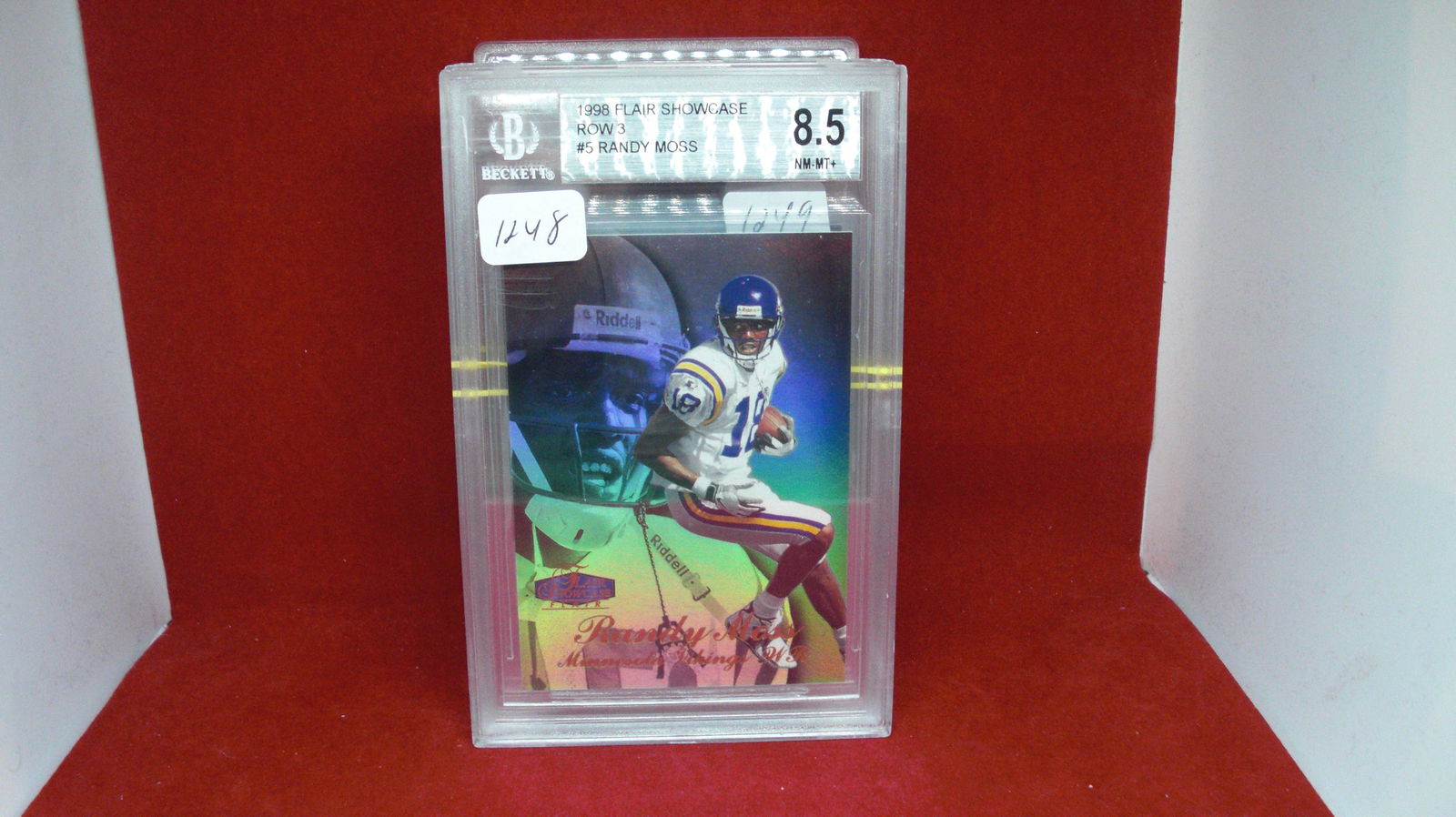 beckett graded 8.5 randy moss flair (1 of 1)