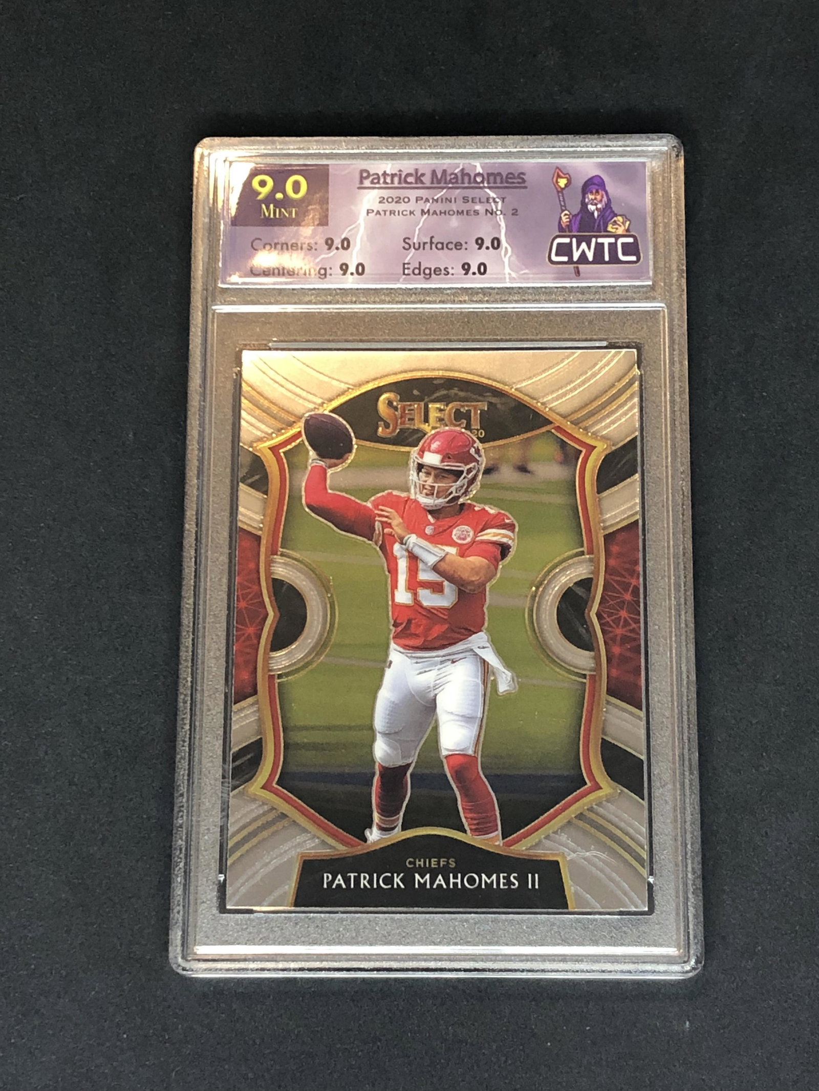 Patrick Mahomes Panini Select CWTC 9 (1 of 1)