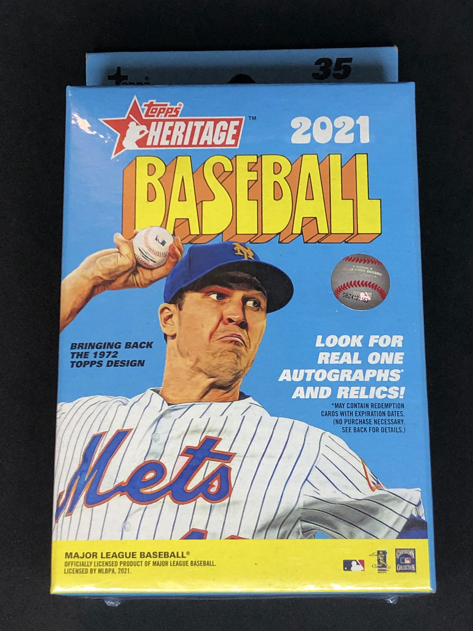 2021 Topps Heritage Baseball Pack (1 of 1)