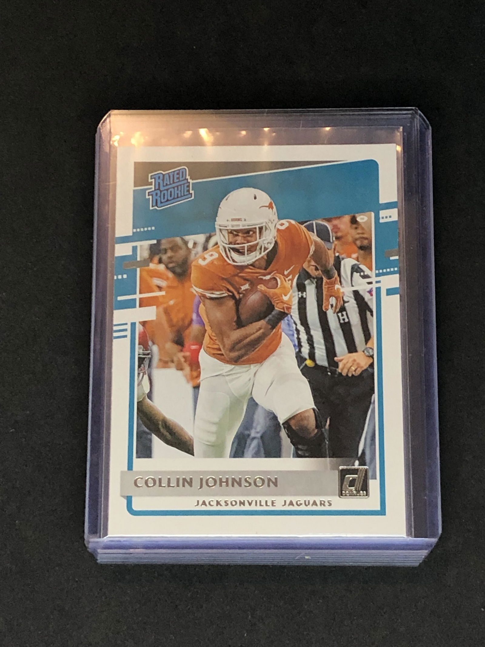 Collin Johnson Panini Donruss Rated Rookie (1 of 1)