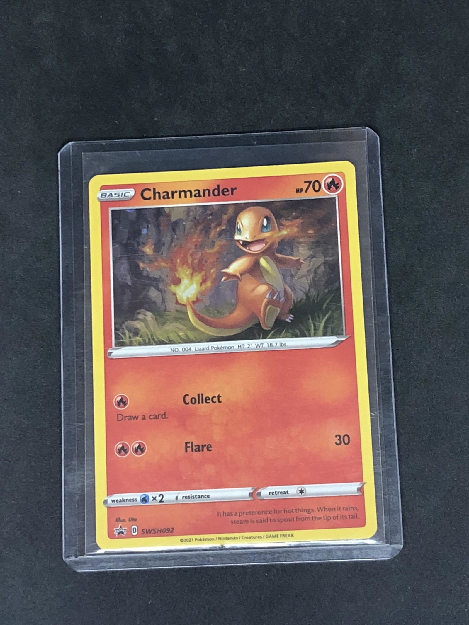 Charmander Holo Black Star Promo: Charmander Holo Black Star Promo