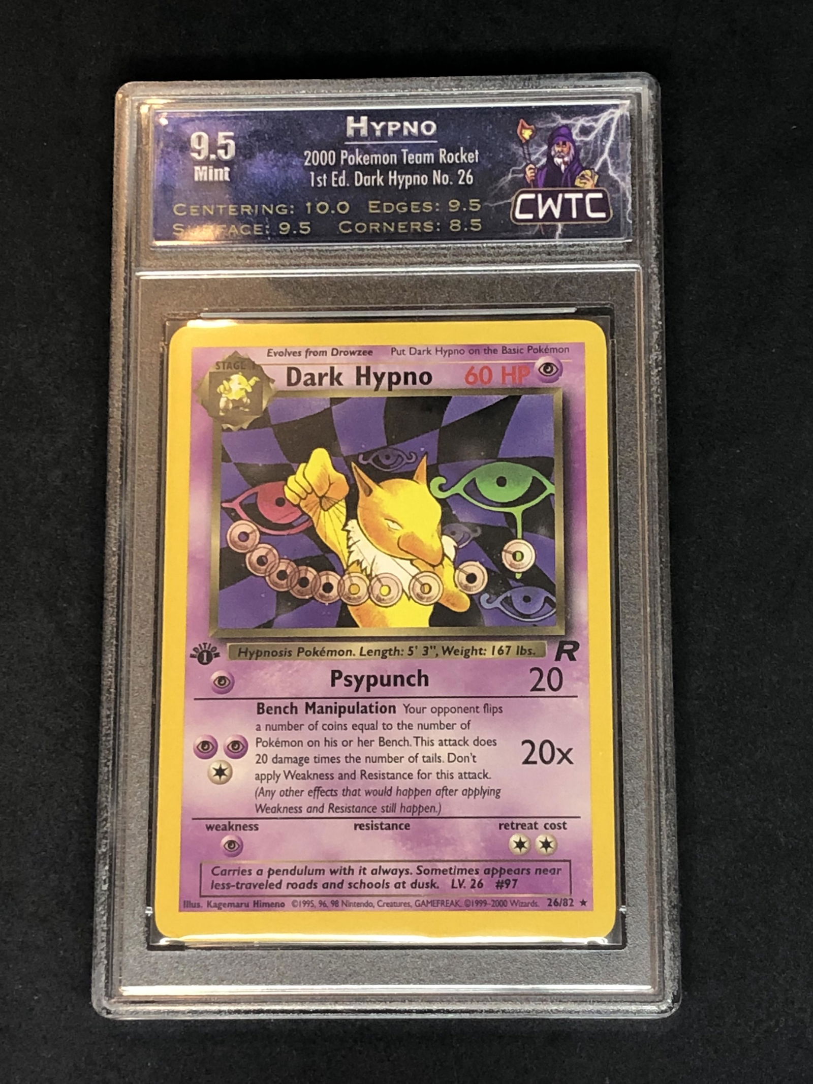1st Edition Dark Hypno CWTC 9.5 (1 of 1)
