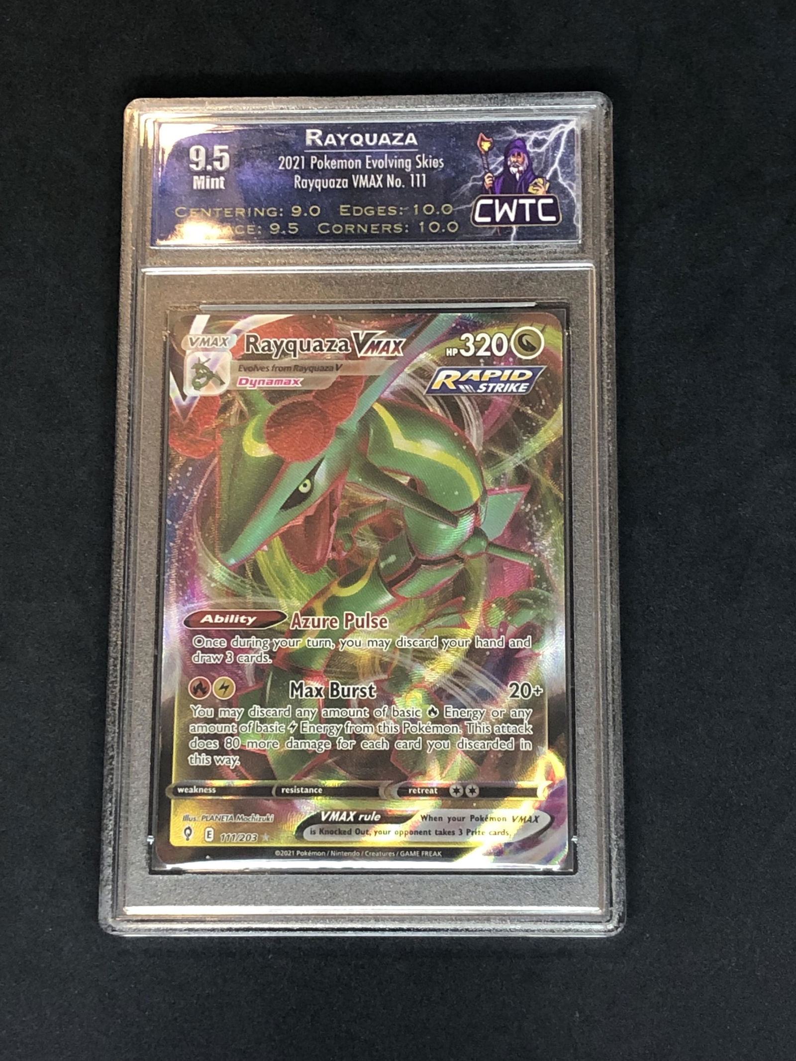 Rayquaza VMAX CWTC 9.5 (1 of 1)
