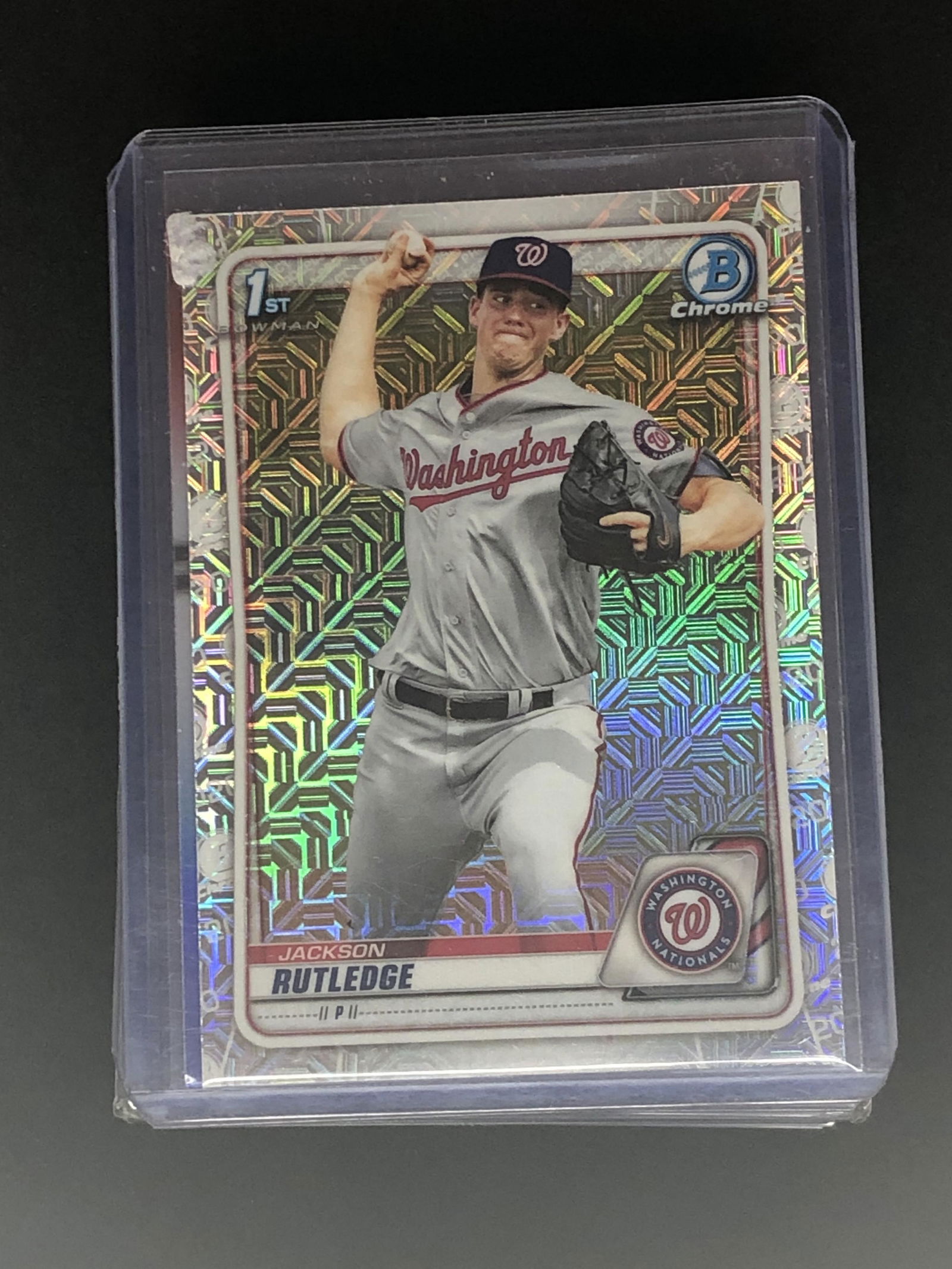 Jackson Rutledge 1st Bowman Chrome Mojo (1 of 1)