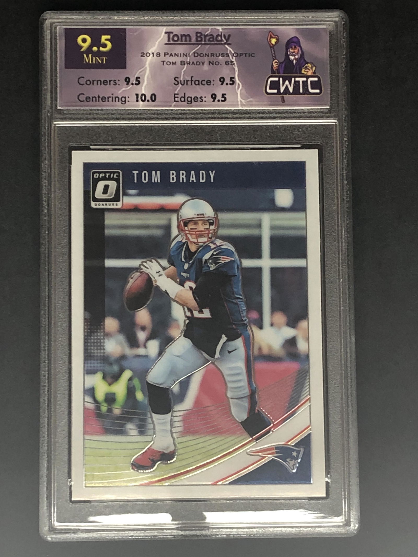 Tom Brady Panini Donruss Optic CWTC 9.5 (1 of 1)