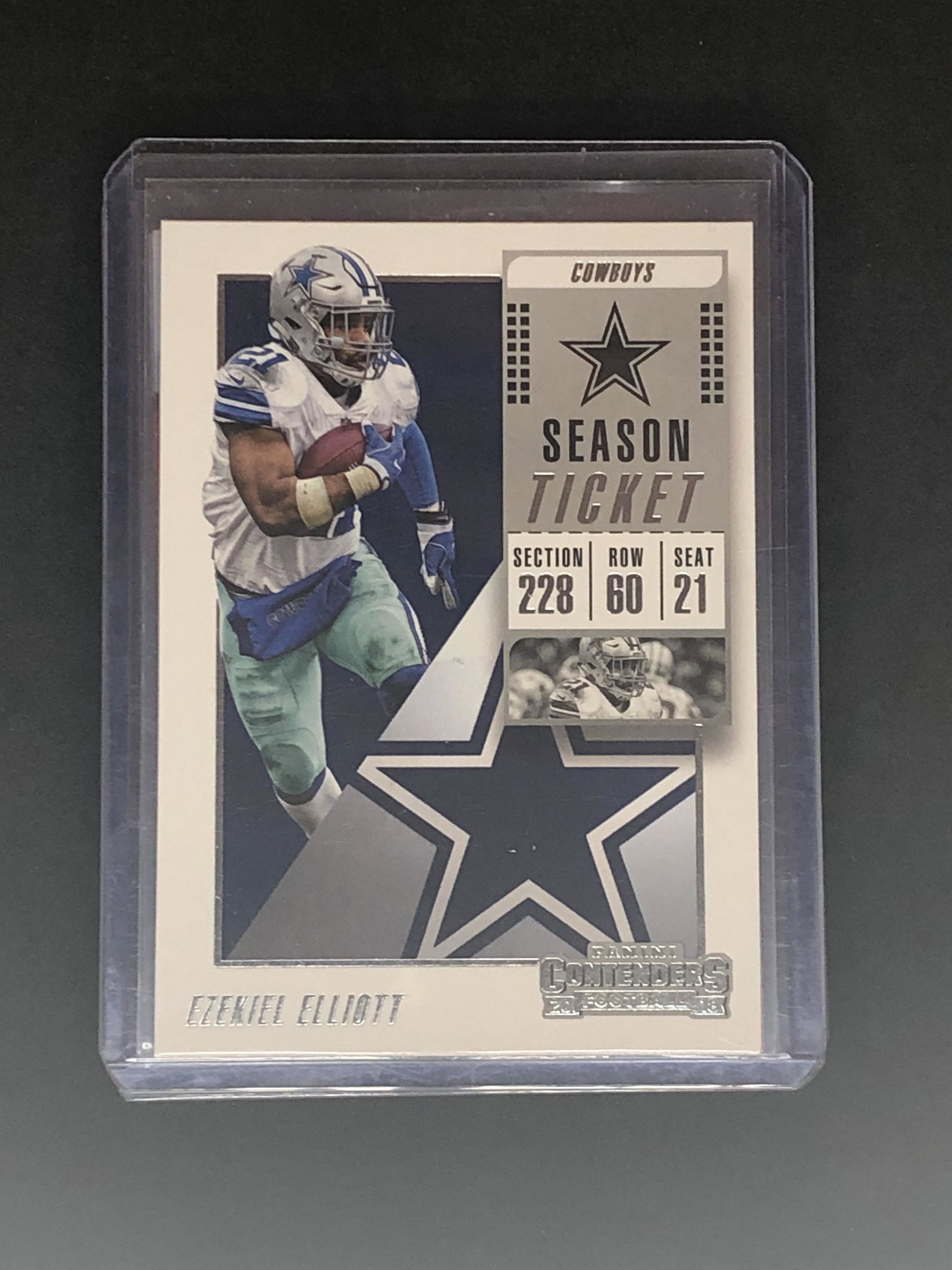 Ezekiel Elliot Panini Contenders: Ezekiel Elliot Panini Contenders