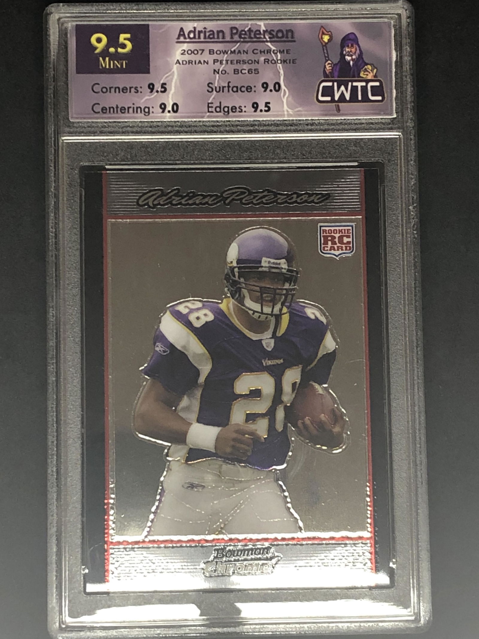 Adrian Peterson Bowman Chrome Rookie (1 of 1)