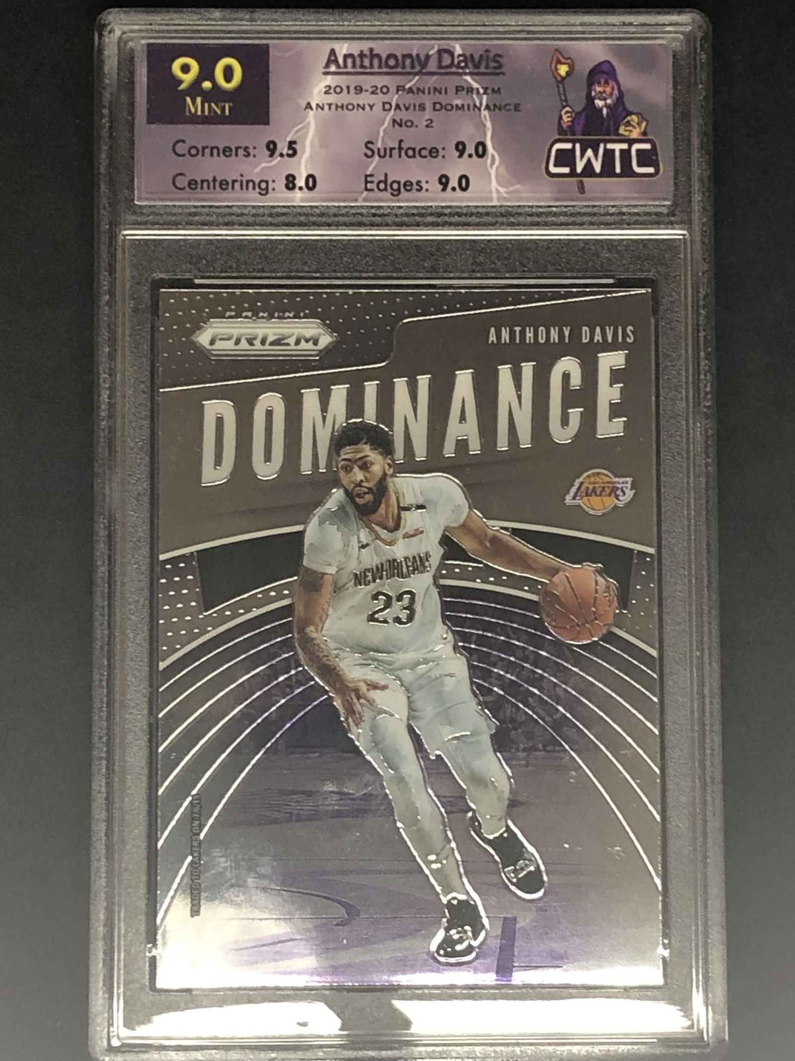 Anthony Davis Panini Prizm Dominance CWTC 9 (1 of 1)