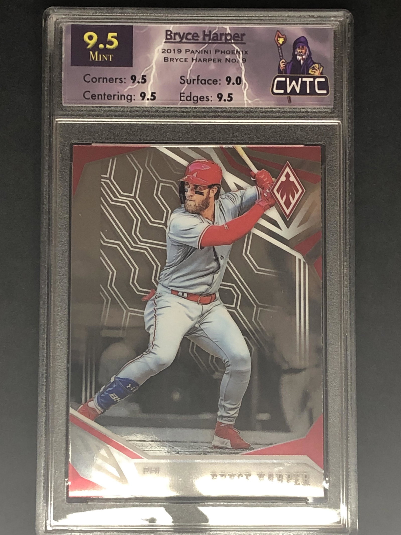 Bryce Harper Panini Phoenix CWTC 9.5: Bryce Harper Panini Phoenix CWTC 9.5
