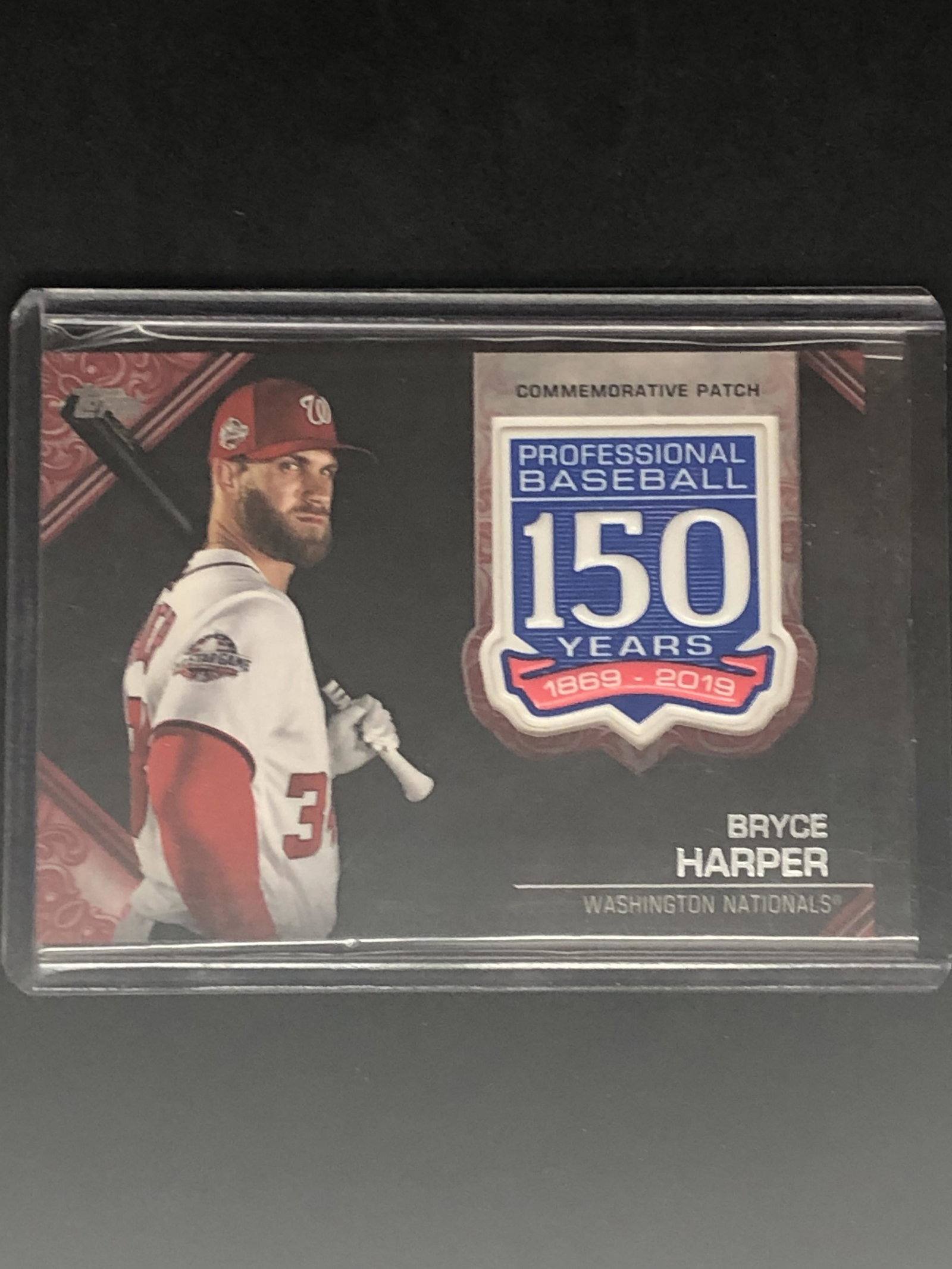 Bryce Harper Topps Relic: Bryce Harper Topps Relic