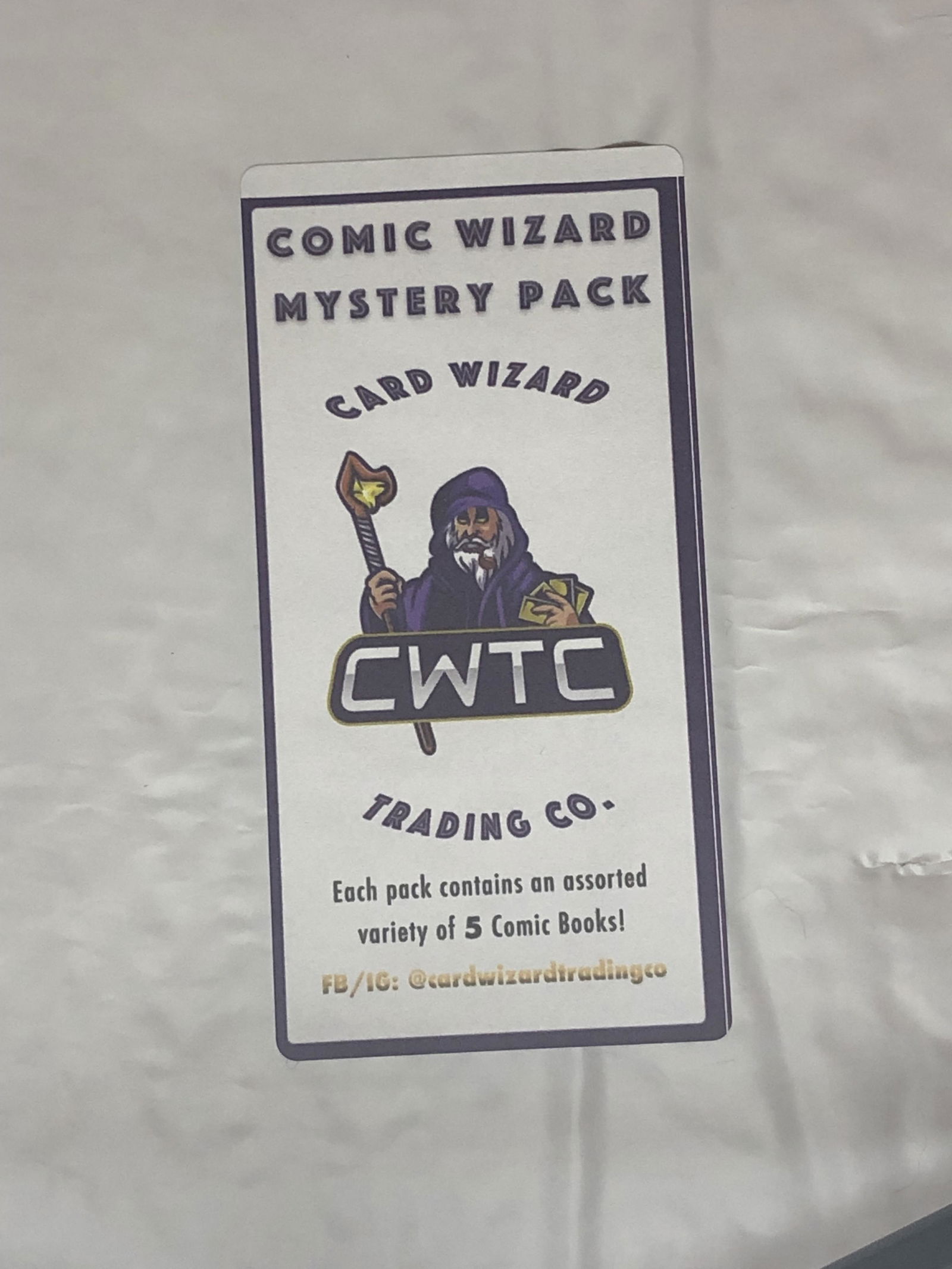 Comic Wizard Mystery Pack (1 of 1)