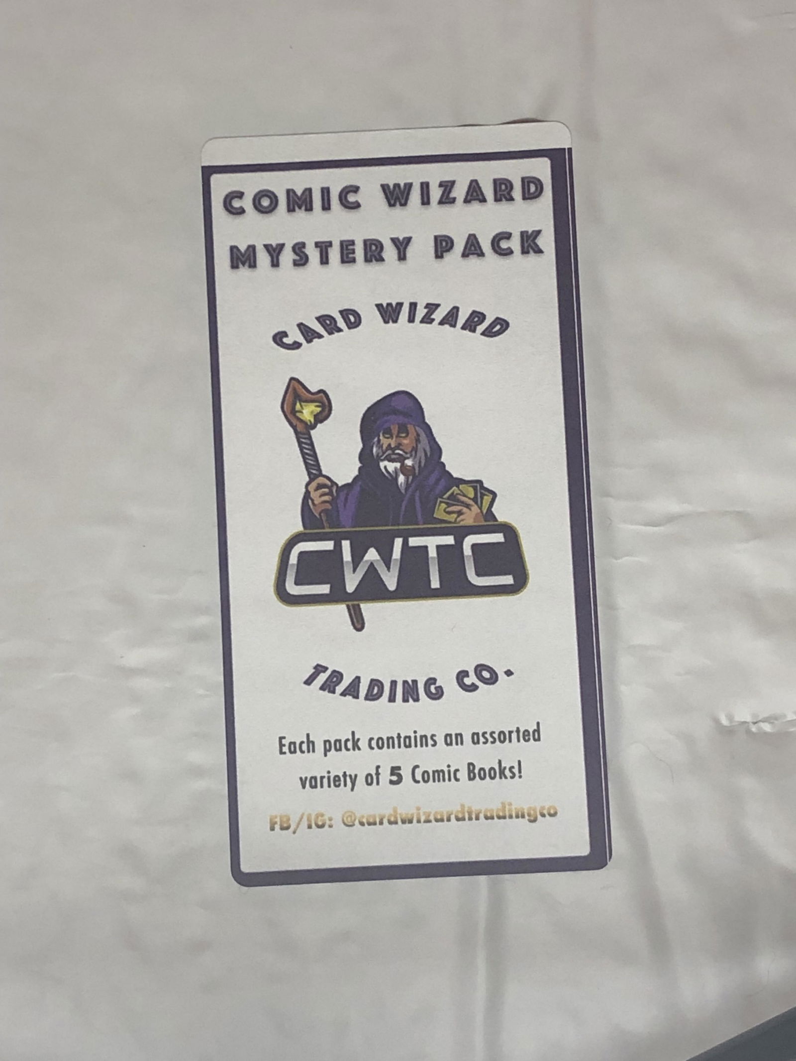 Comic Wizard Mystery Pack (1 of 1)