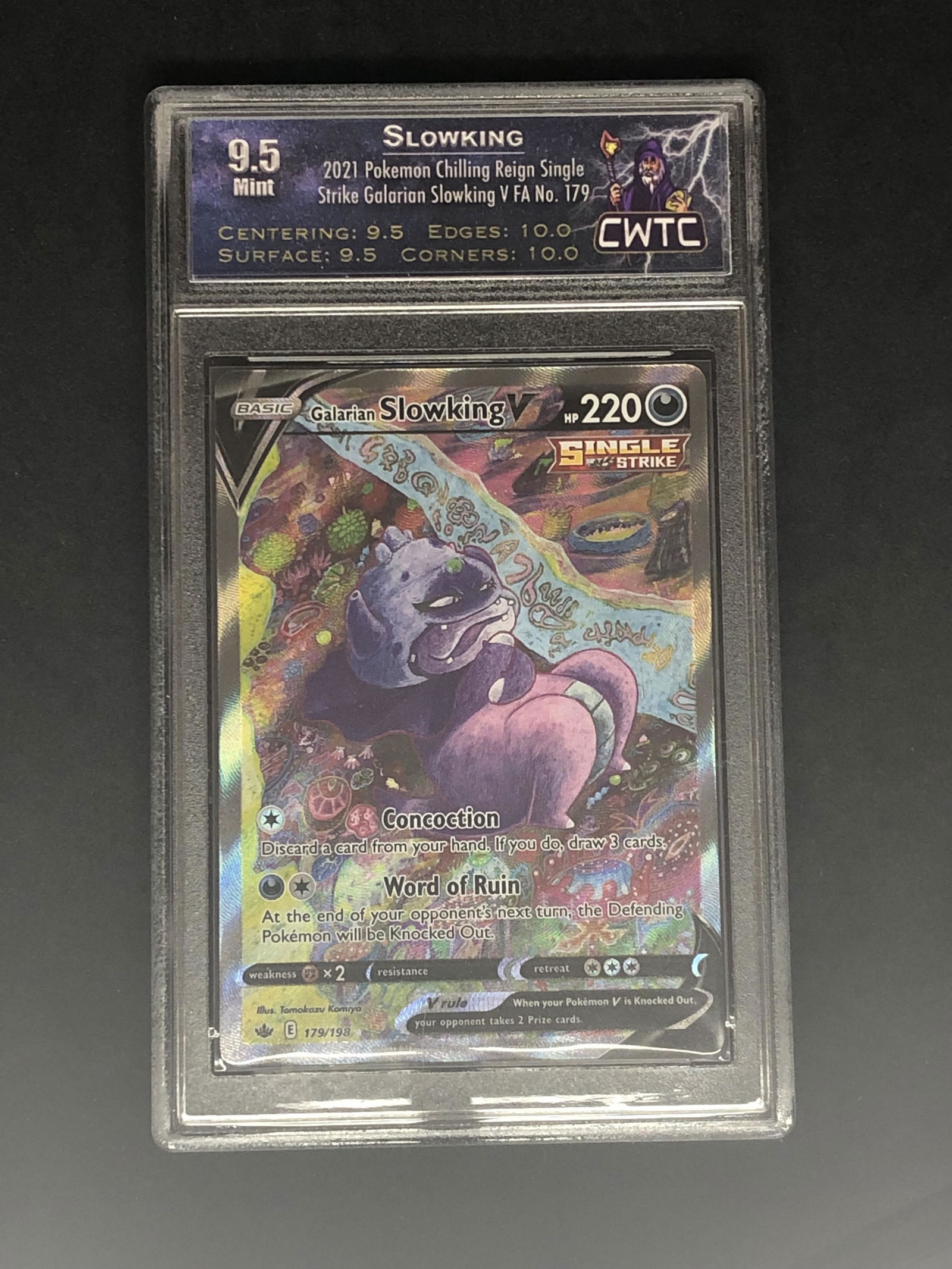 Slowking V Full Art CWTC 9.5 (1 of 1)