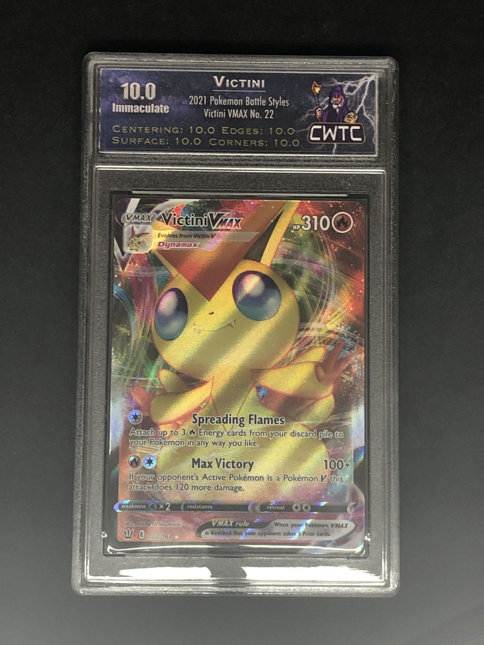 Victini VMAX CWTC Immaculate 10 (1 of 1)