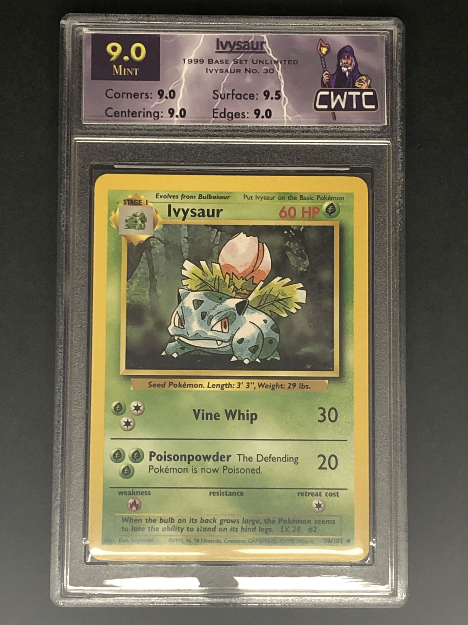 Base Set Ivysaur CWTC 9 (1 of 1)