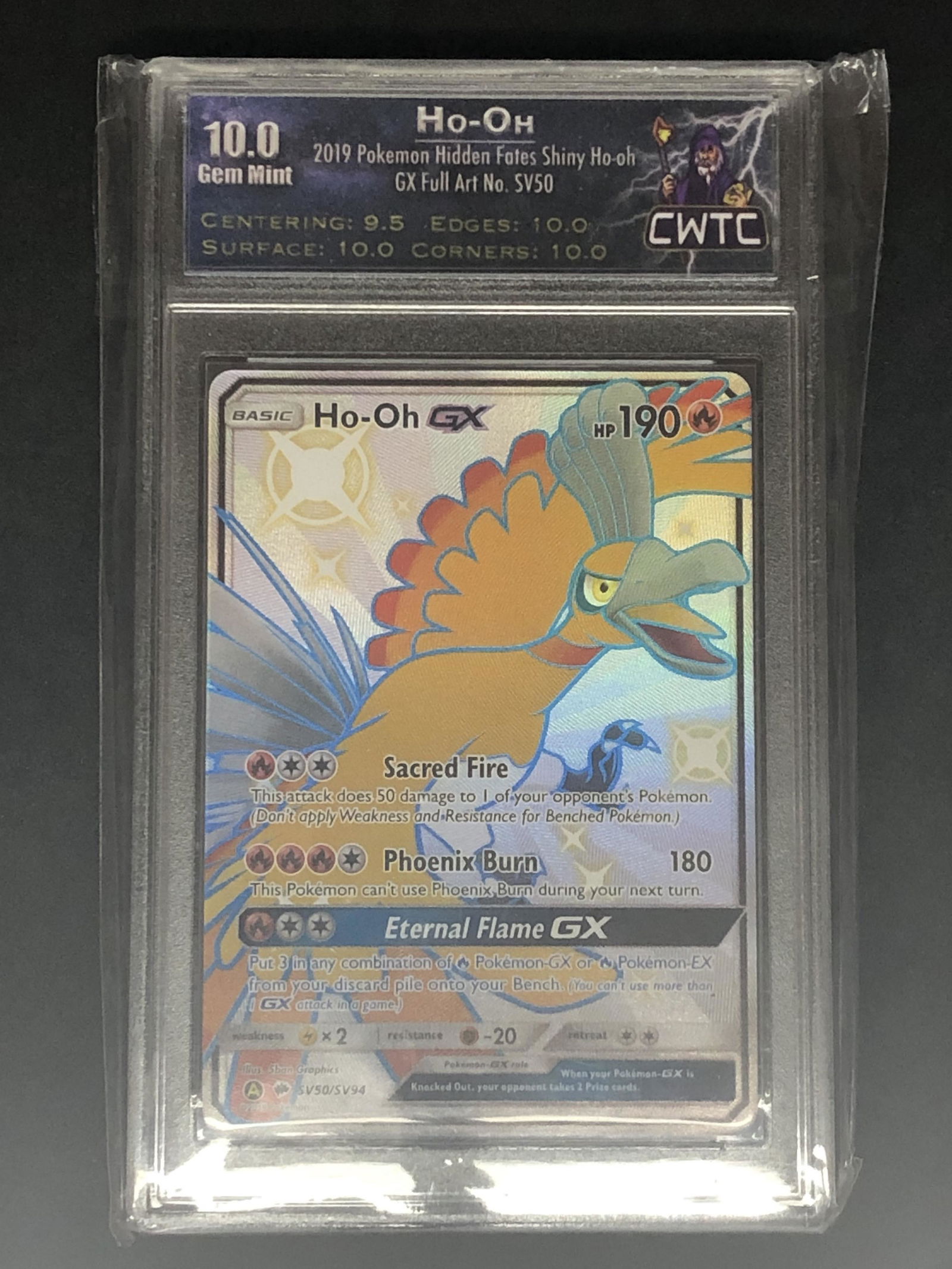 Shiny Ho-Oh GX Full Art CWTC 10 (1 of 1)