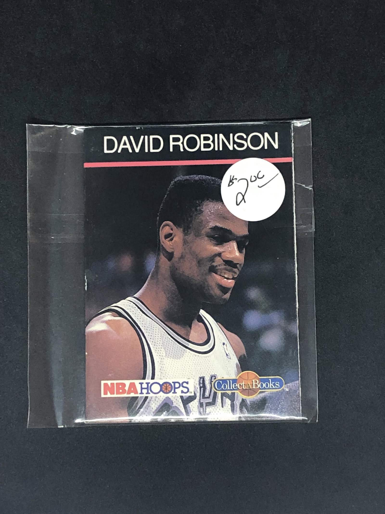David Robinson NBA Hoops Booklet (1 of 1)