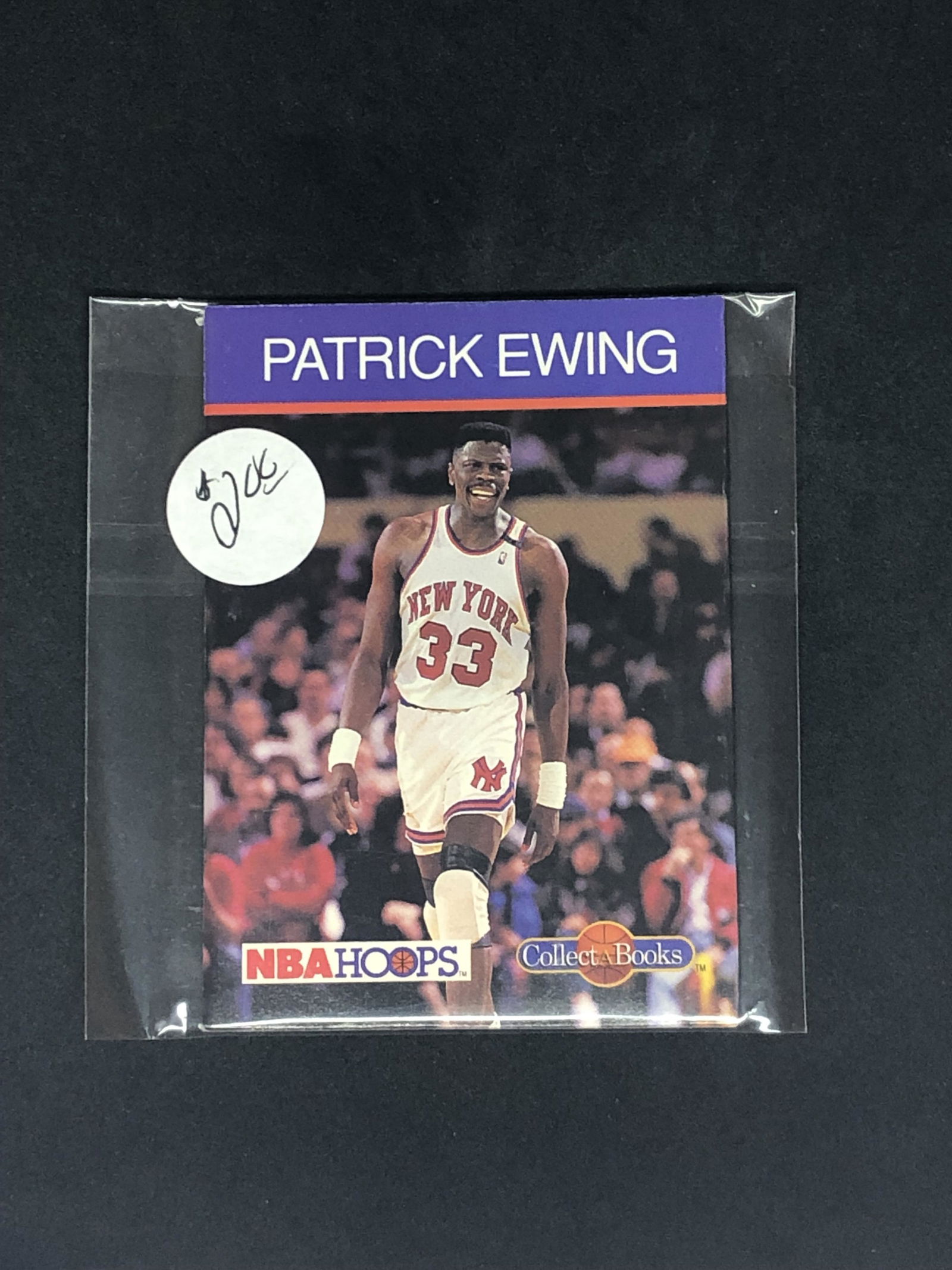 Patrick Ewing NBA Hoops Booklet (1 of 1)