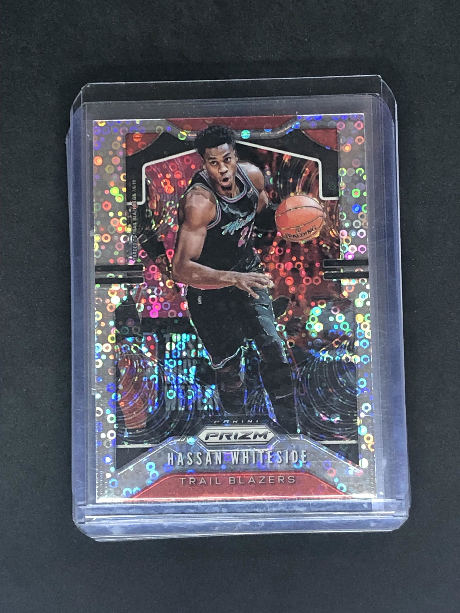 Hassan Whiteside Panini Prizm Refractor (1 of 1)