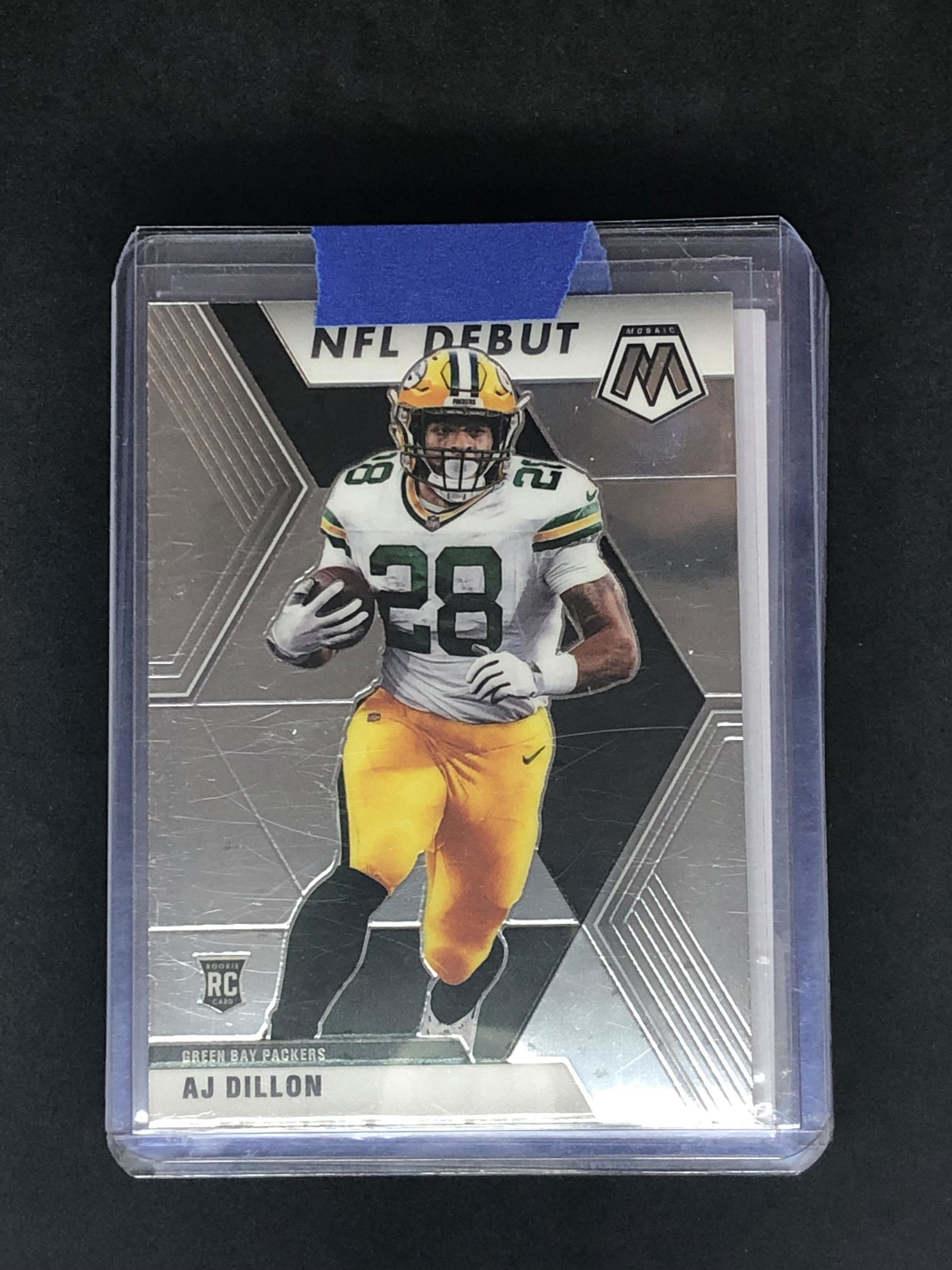 AJ Dillon Panini Mosaic Rookie (1 of 1)