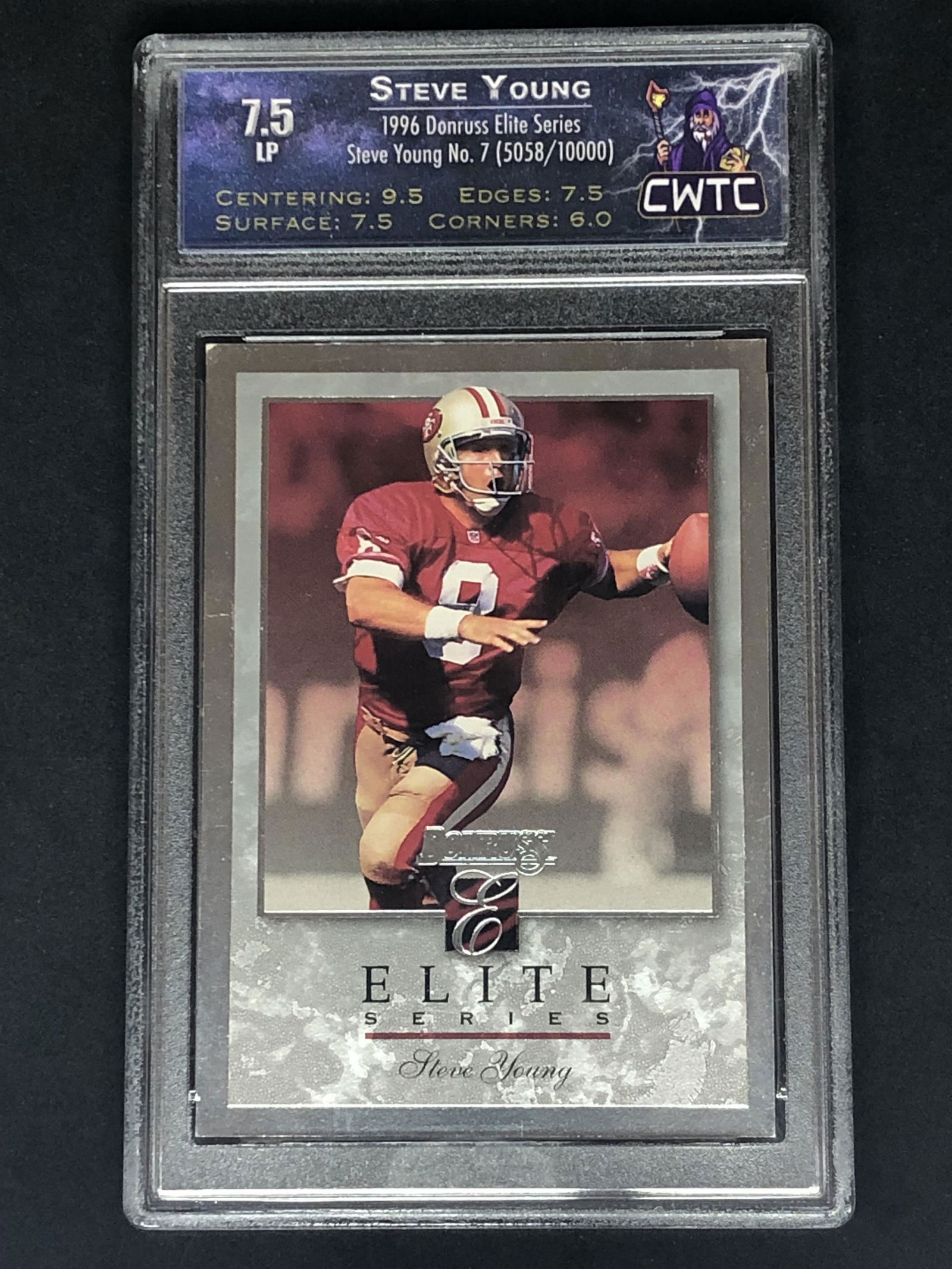 Steve Young Donruss Elite Series CWTC 7.5 (1 of 1)
