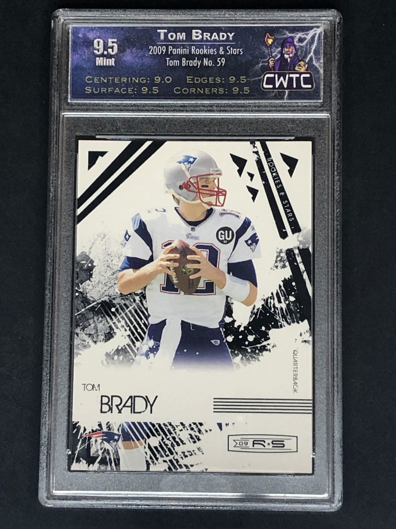 Tom Brady Panini Rookies & Stars CWTC 9.5 (1 of 1)
