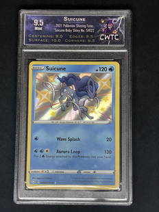 Baby Shiny Lucario Graded Cwtc 9.5