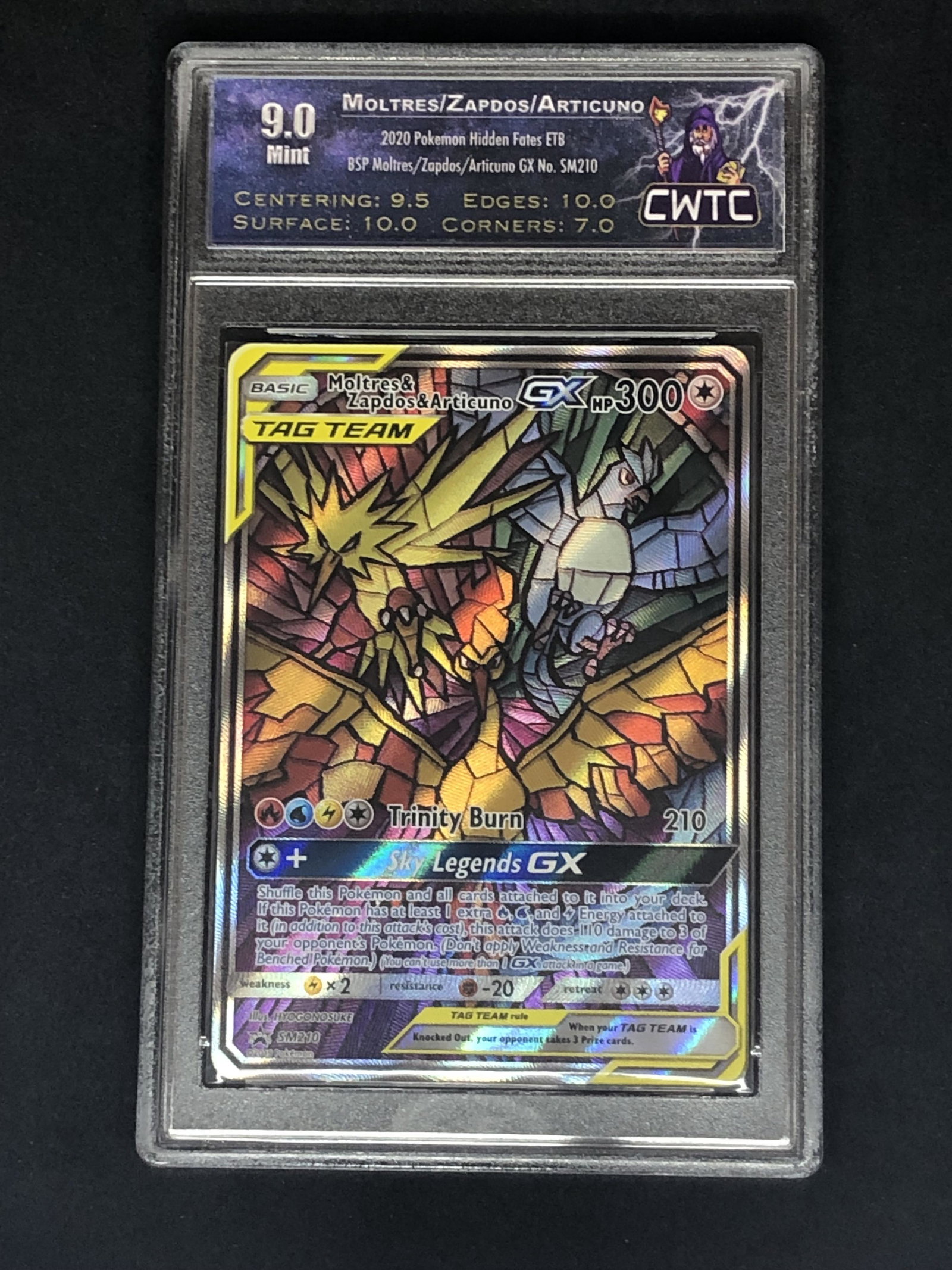 Moltres/Articuno/Zapdos GX Full Art CWTC 9: Moltres/Articuno/Zapdos GX Full Art CWTC 9