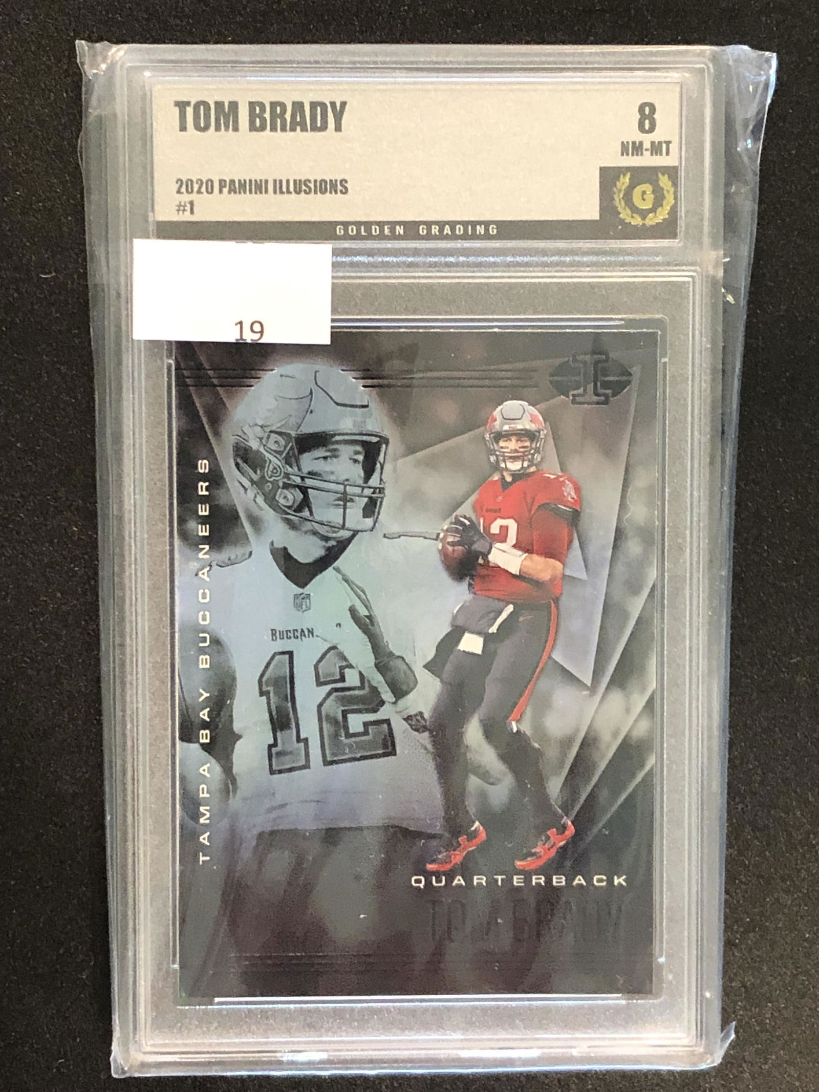 Tom Brady Panini Illusions Golden Grading 8 (1 of 1)