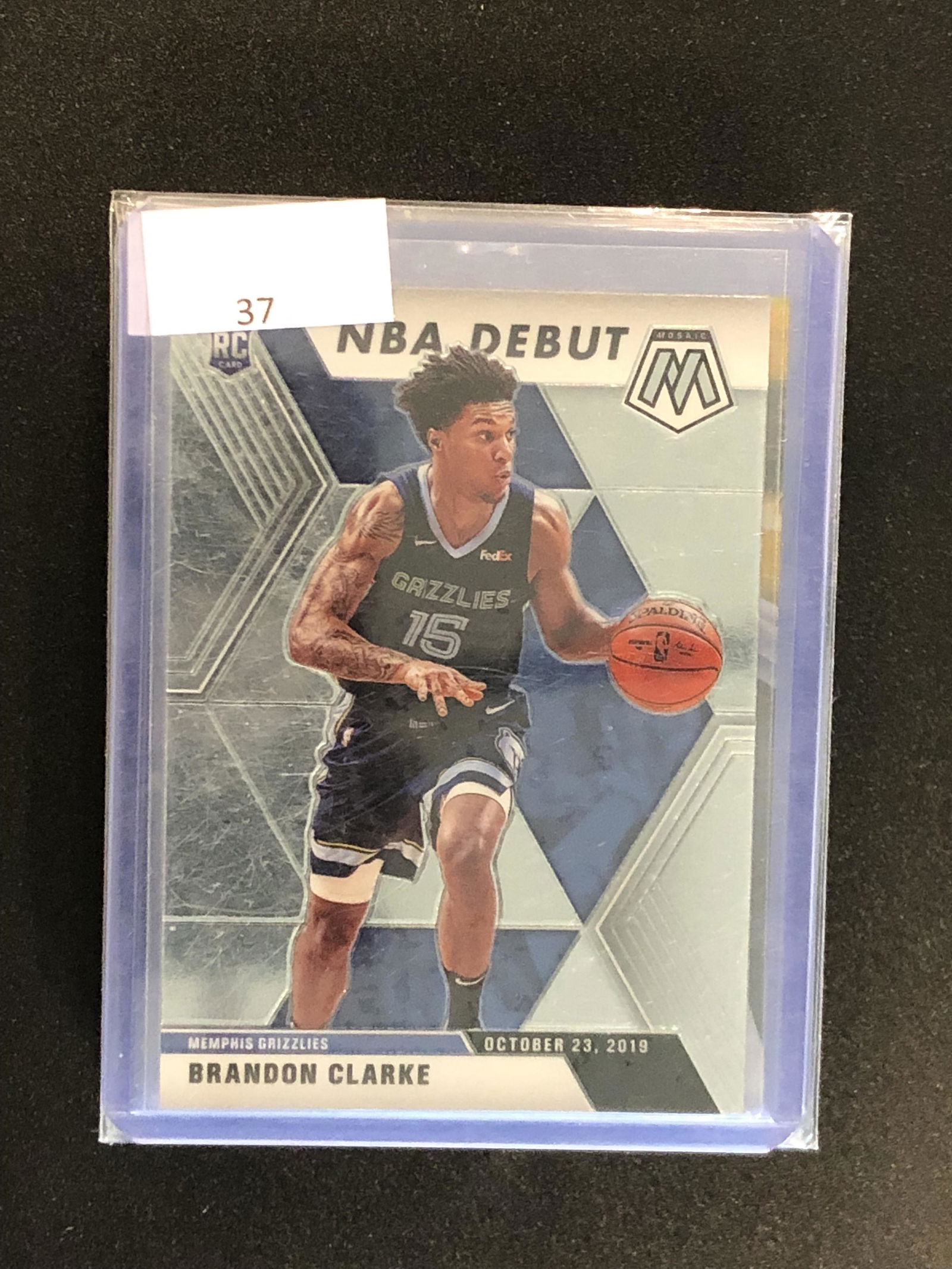 Brandon Clarke Panini Mosaic NBA Debut Rookie (1 of 1)