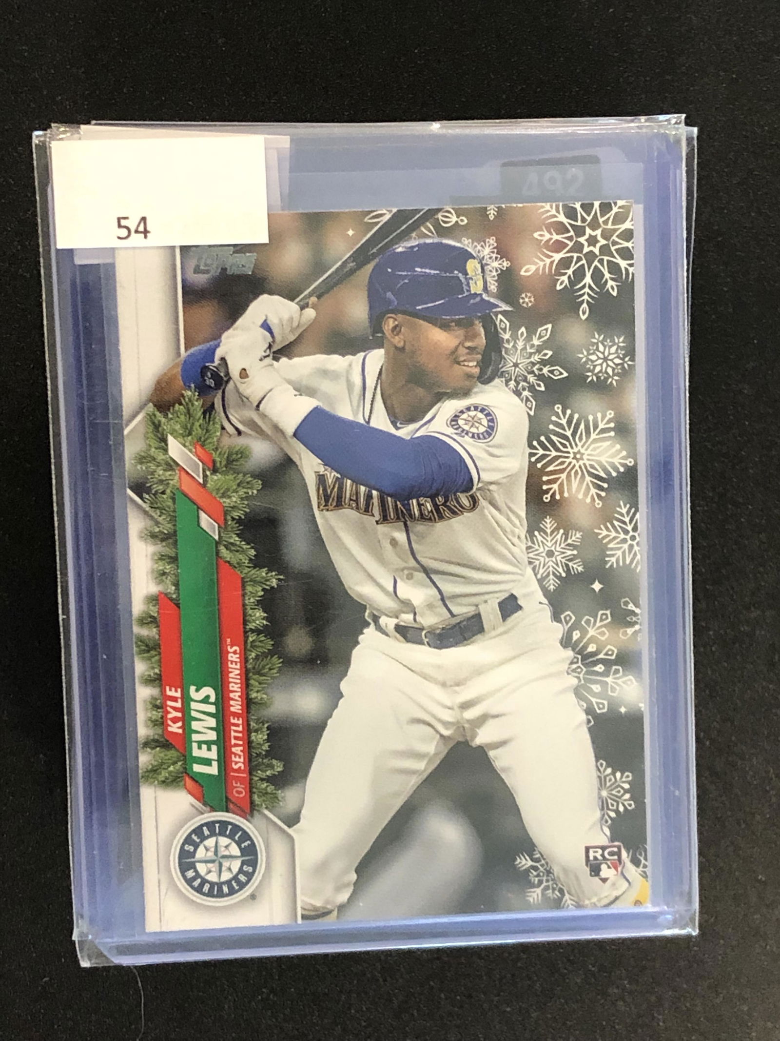 Kyle Lewis Topps Holiday rookie (1 of 1)