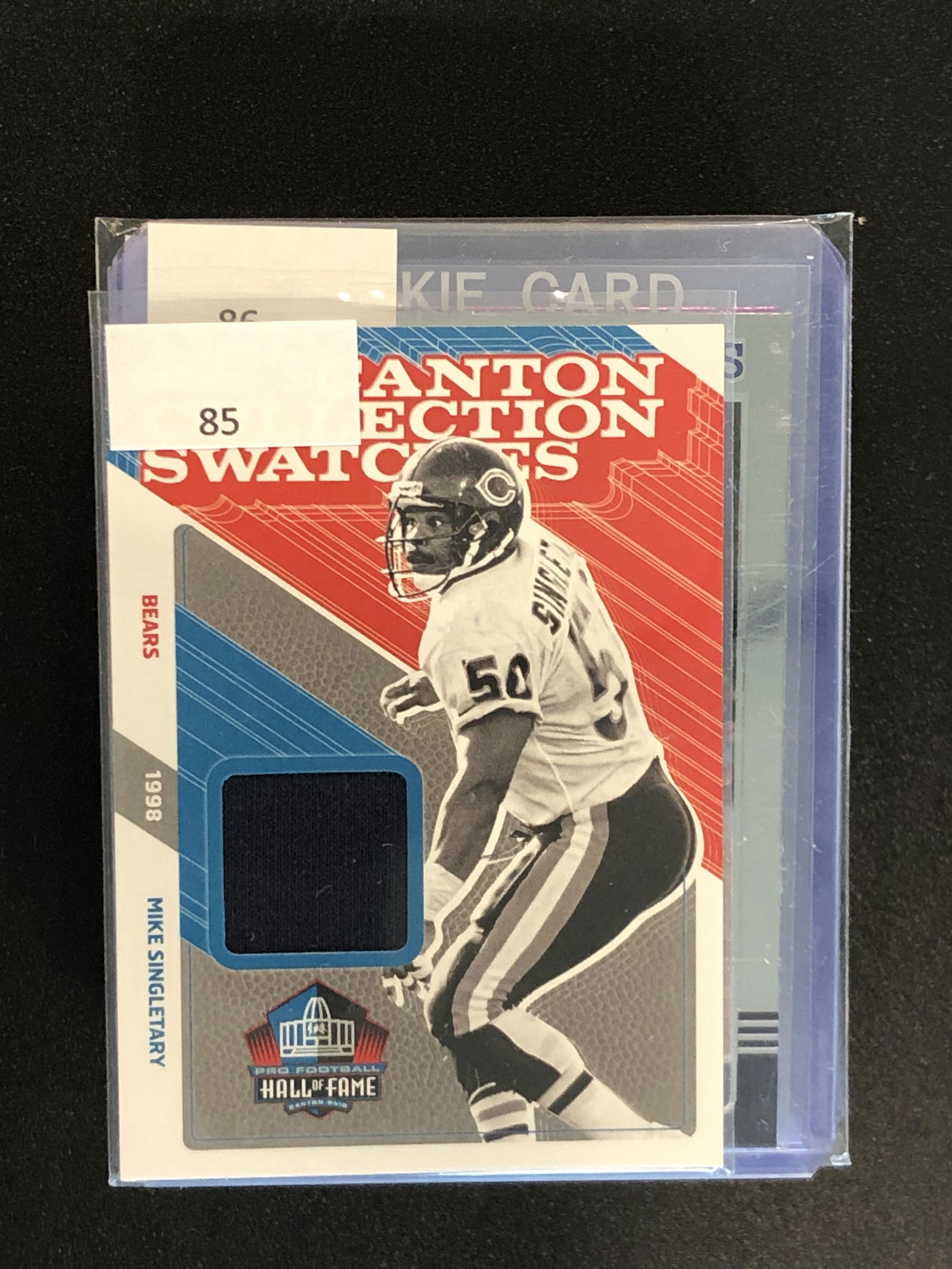 Mike Singletary Canton Collection Relic (1 of 1)